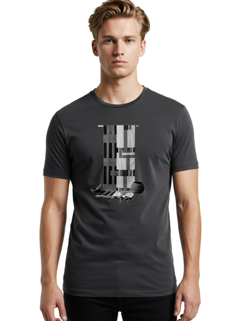 Bathroom-Shower-Curtain Men'S Graphic Tee, 100% Cotton, Comfortable Casual Summer Wear, Machine Washable, Vintage Camera, Old Camera, Antique Camera, Black Camera, Classic Photography, Photography Equipment, Nostalgic Device, Film Camera, Bag164