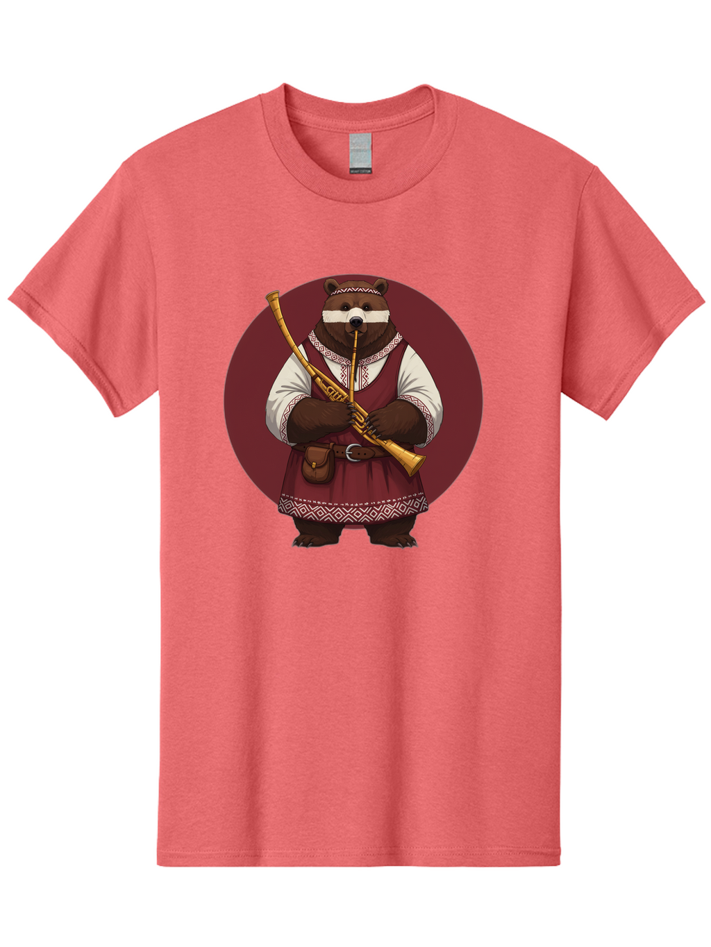 Bear-Playing-Bagpipes Men'S Graphic Tee, 100% Cotton, Comfortable Casual Summer Wear, Machine Washable, Vintage Camera, Old Camera, Antique Camera, Black Camera, Classic Photography, Photography Equipment, Nostalgic Device, Film Camera, Bag166