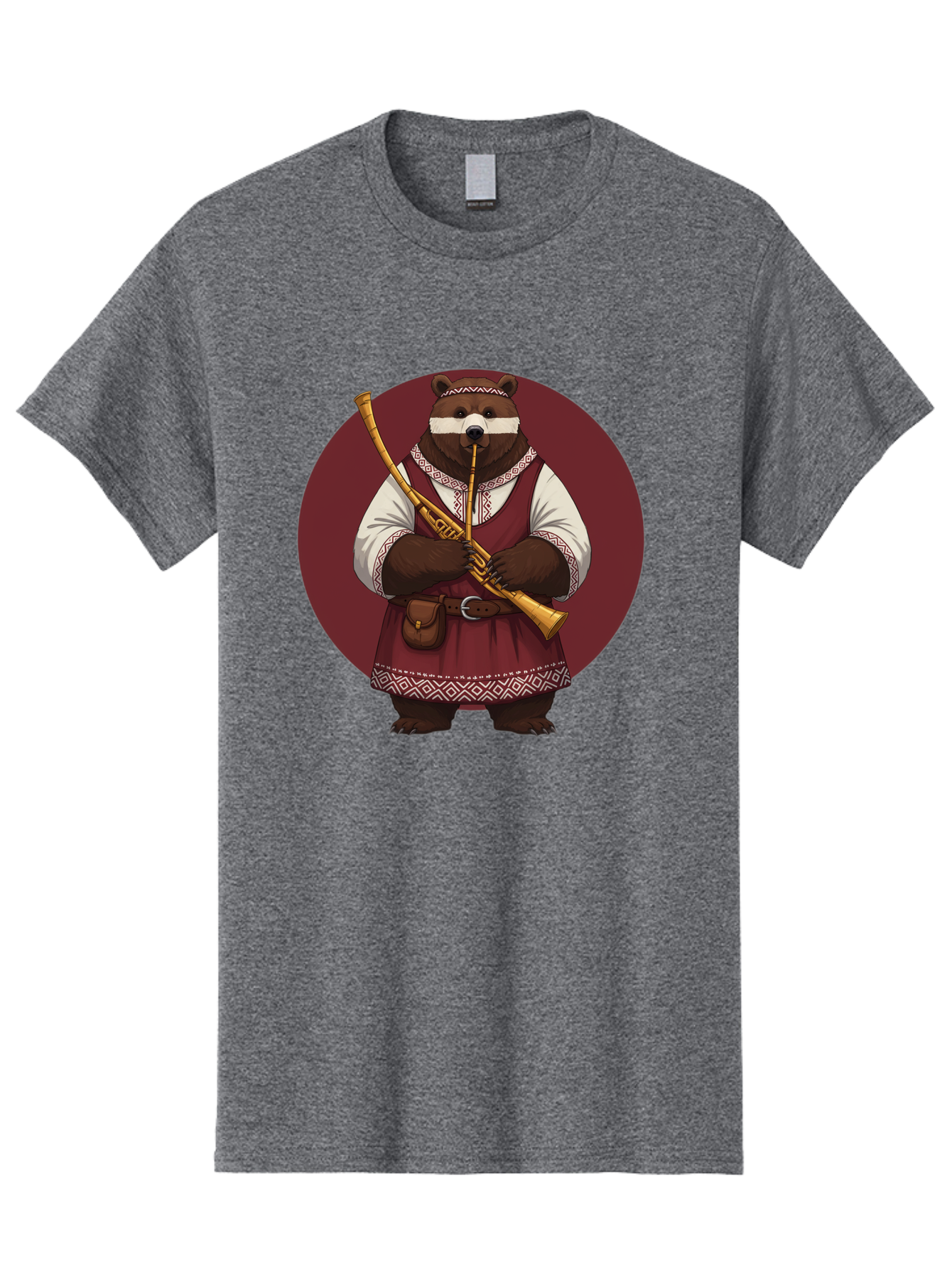 Bear-Playing-Bagpipes Men'S Graphic Tee, 100% Cotton, Comfortable Casual Summer Wear, Machine Washable, Vintage Camera, Old Camera, Antique Camera, Black Camera, Classic Photography, Photography Equipment, Nostalgic Device, Film Camera, Bag166