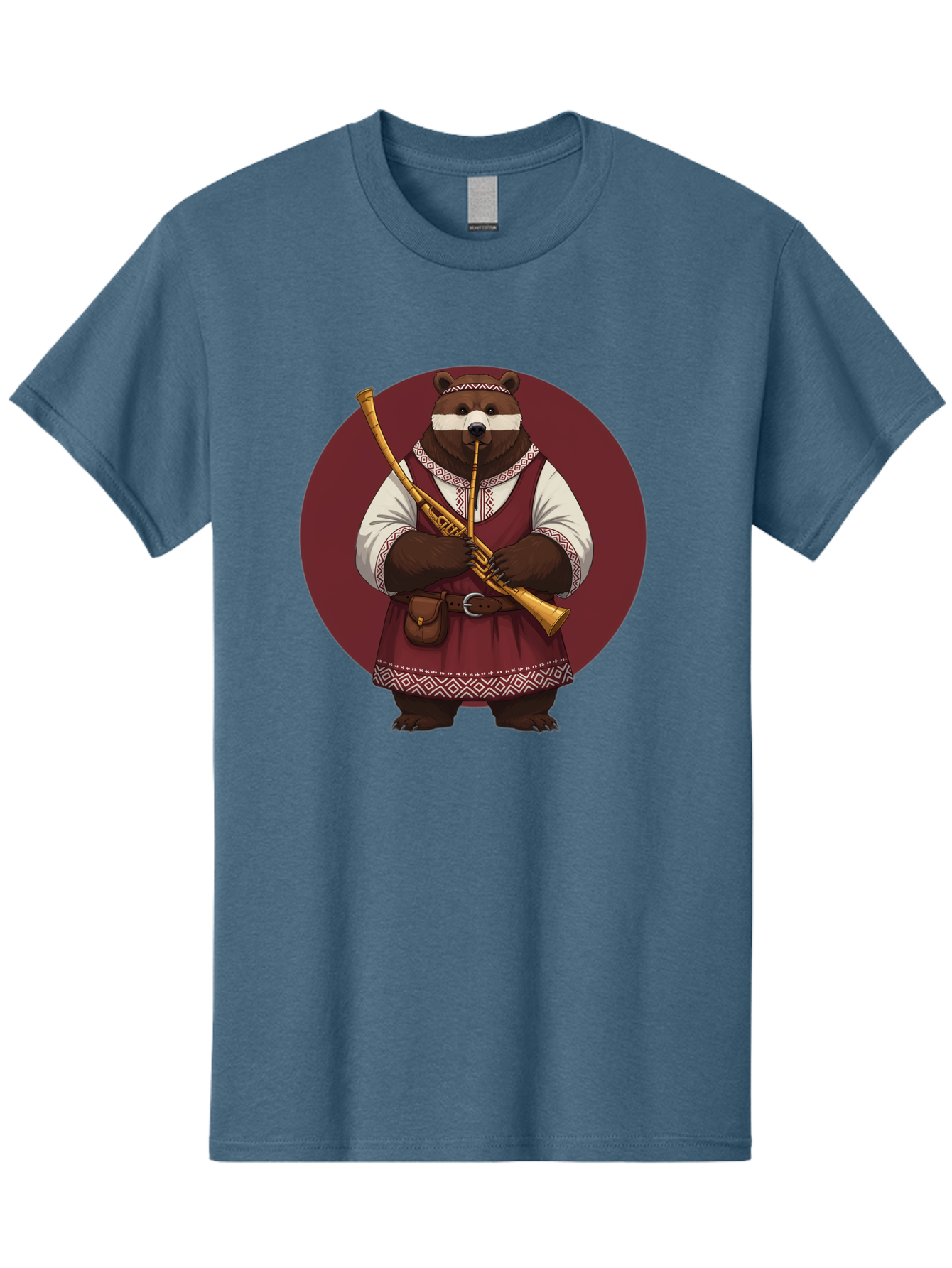 Bear-Playing-Bagpipes Men'S Graphic Tee, 100% Cotton, Comfortable Casual Summer Wear, Machine Washable, Vintage Camera, Old Camera, Antique Camera, Black Camera, Classic Photography, Photography Equipment, Nostalgic Device, Film Camera, Bag166