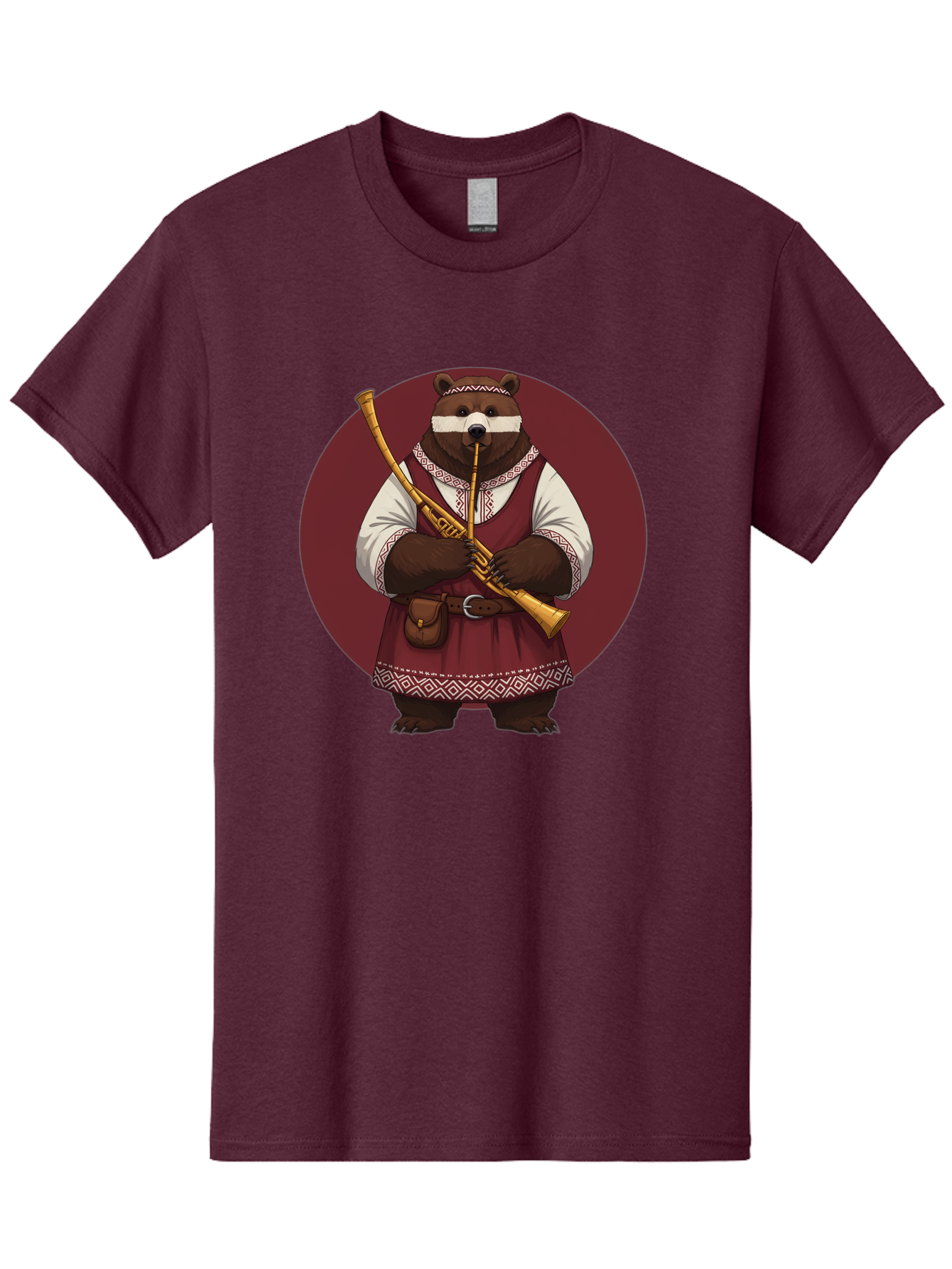 Bear-Playing-Bagpipes Men'S Graphic Tee, 100% Cotton, Comfortable Casual Summer Wear, Machine Washable, Vintage Camera, Old Camera, Antique Camera, Black Camera, Classic Photography, Photography Equipment, Nostalgic Device, Film Camera, Bag166