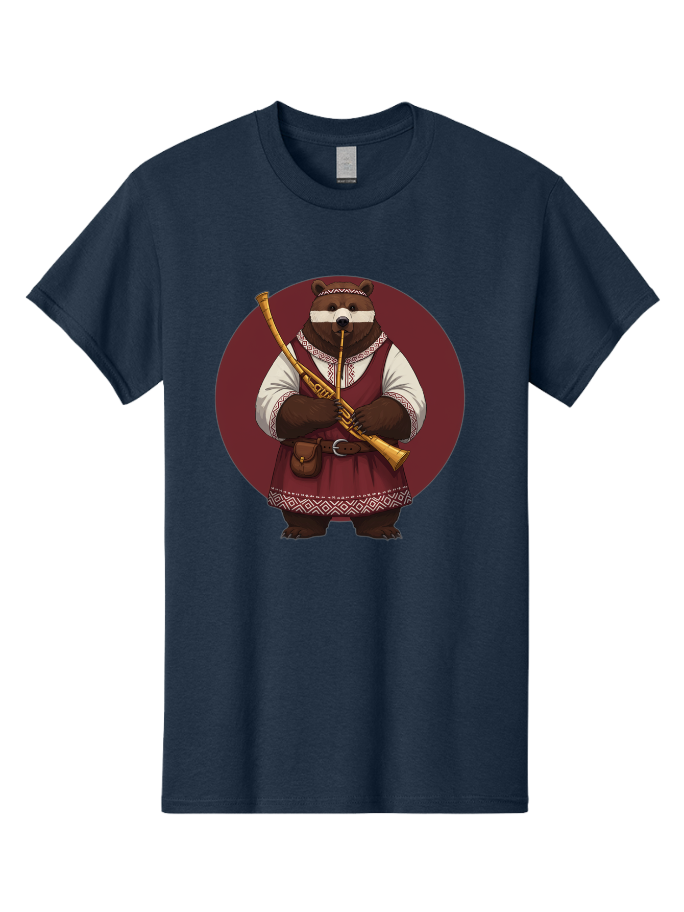 Bear-Playing-Bagpipes Men'S Graphic Tee, 100% Cotton, Comfortable Casual Summer Wear, Machine Washable, Vintage Camera, Old Camera, Antique Camera, Black Camera, Classic Photography, Photography Equipment, Nostalgic Device, Film Camera, Bag166