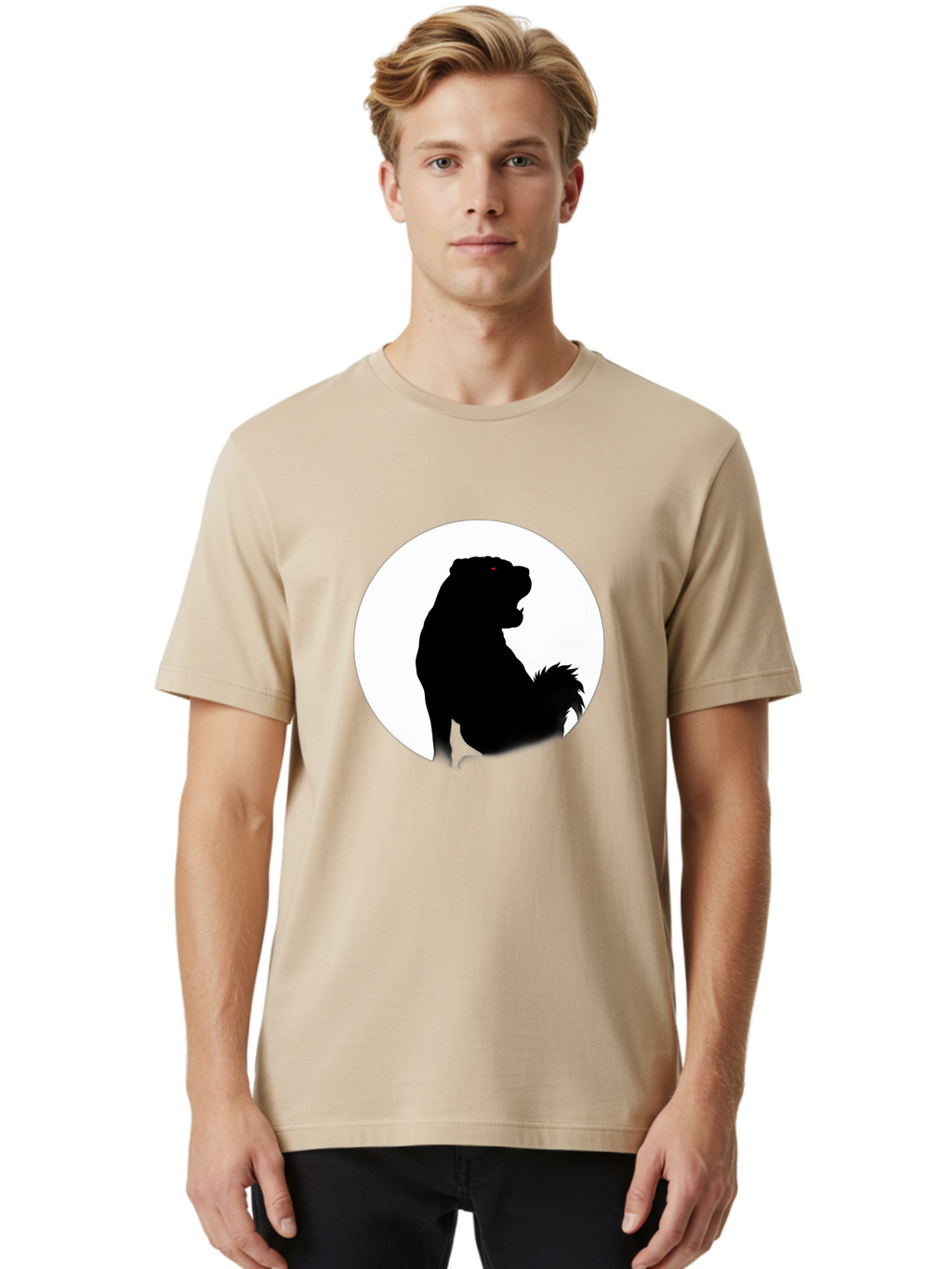 Bear-Silhouette Men'S Graphic Tee, 100% Cotton, Comfortable Casual Summer Wear, Machine Washable, Vintage Camera, Old Camera, Antique Camera, Black Camera, Classic Photography, Photography Equipment, Nostalgic Device, Film Camera, Camera Art Bag167