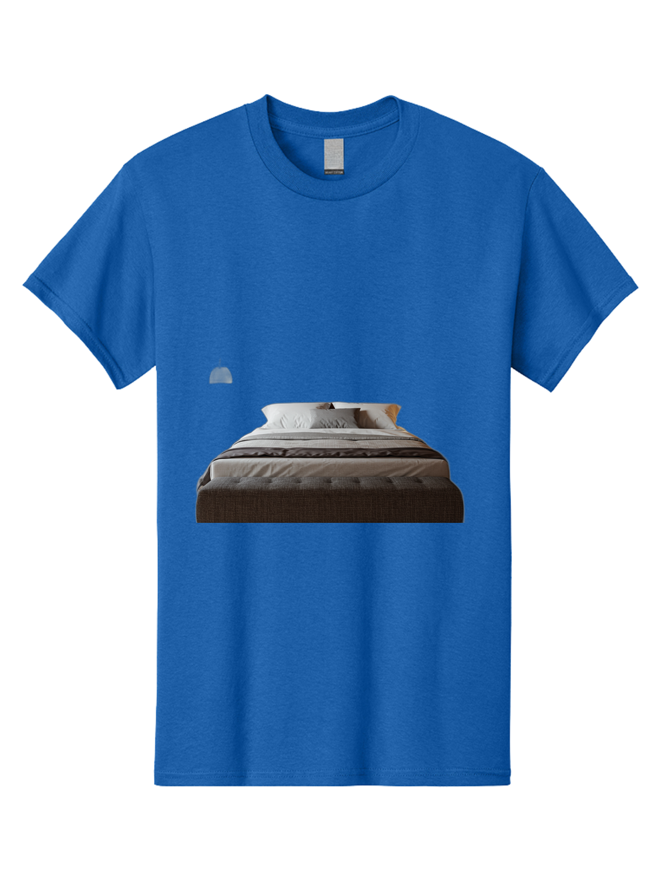 Bed-With-White-Pillows Men'S Graphic Tee, 100% Cotton, Comfortable Casual Summer Wear, Machine Washable, Vintage Camera, Old Camera, Antique Camera, Black Camera, Classic Photography, Photography Equipment, Nostalgic Device, Film Camera, Bag168