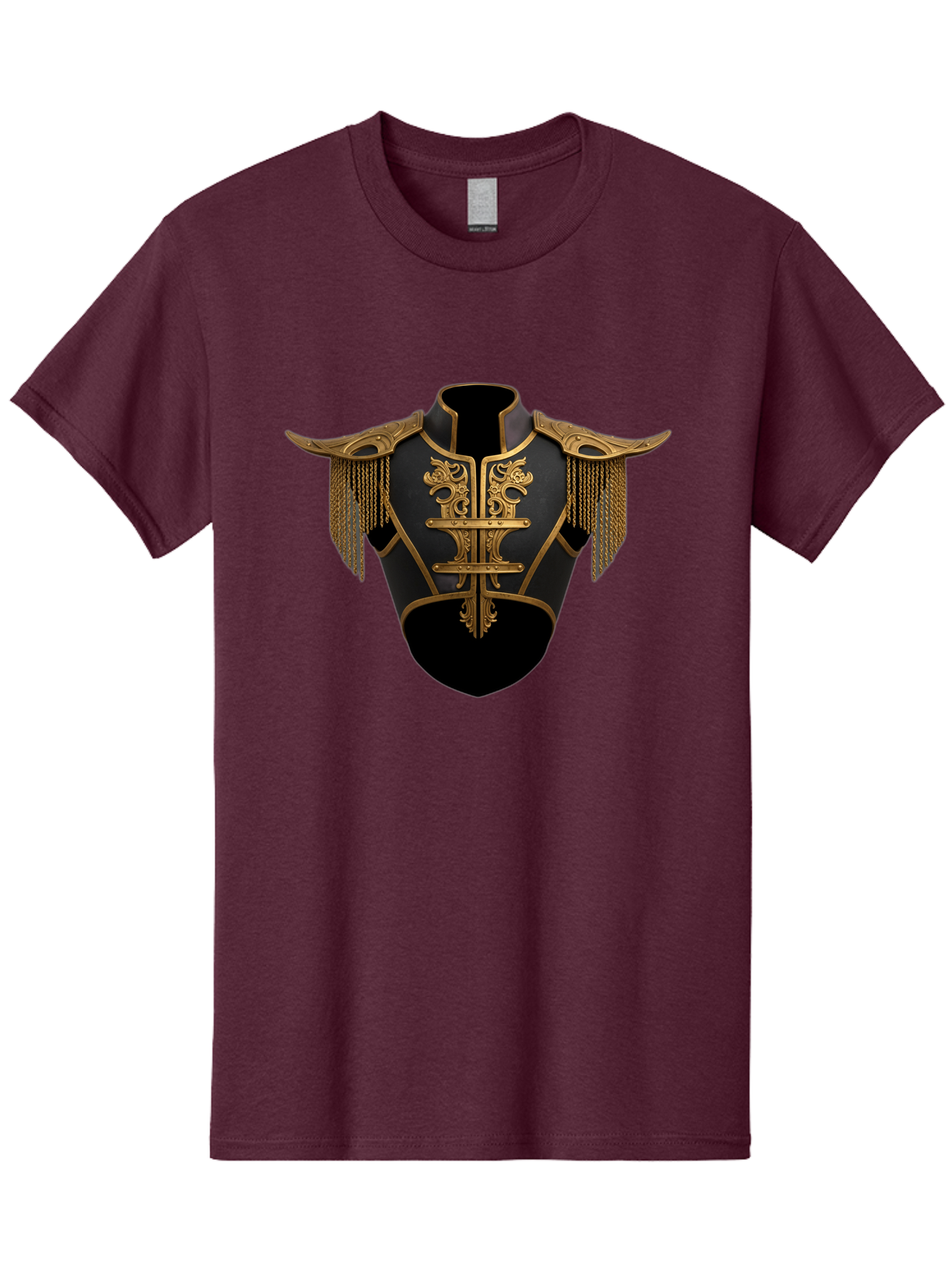 Black-And-Gold-Cuirass Men'S Graphic Tee, 100% Cotton, Comfortable Casual Summer Wear, Machine Washable, Vintage Camera, Old Camera, Antique Camera, Black Camera, Classic Photography, Photography Equipment, Nostalgic Device, Film Camera, Bag173