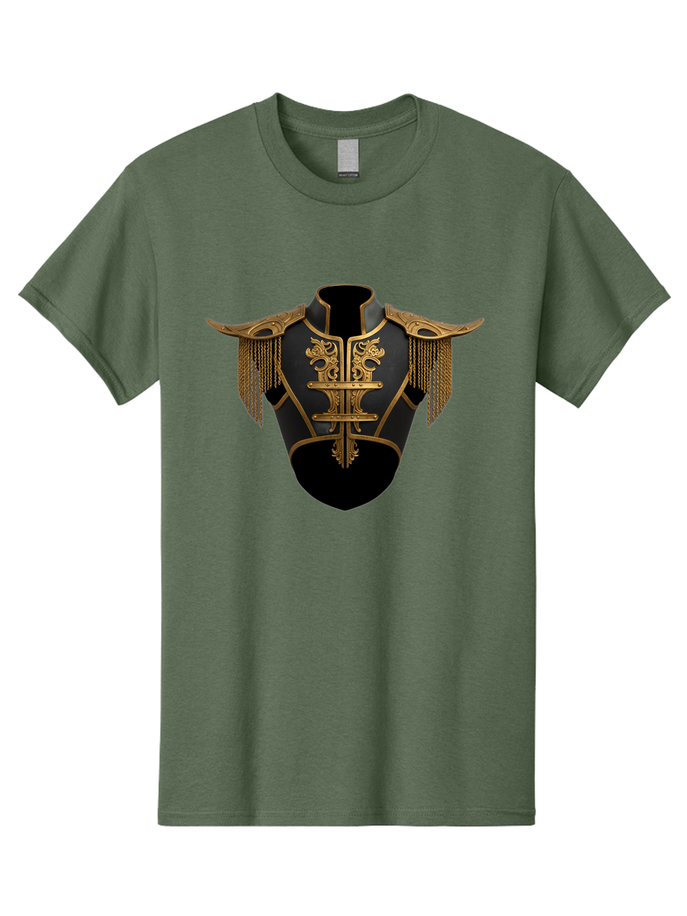 Black-And-Gold-Cuirass Men'S Graphic Tee, 100% Cotton, Comfortable Casual Summer Wear, Machine Washable, Vintage Camera, Old Camera, Antique Camera, Black Camera, Classic Photography, Photography Equipment, Nostalgic Device, Film Camera, Bag173