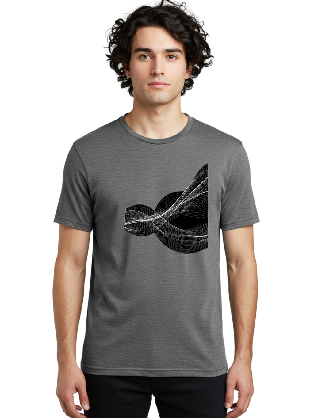 Black-And-White-Lines Men'S Graphic Tee, 100% Cotton, Comfortable Casual Summer Wear, Machine Washable, Vintage Camera, Old Camera, Antique Camera, Black Camera, Classic Photography, Photography Equipment, Nostalgic Device, Film Camera, Bag174