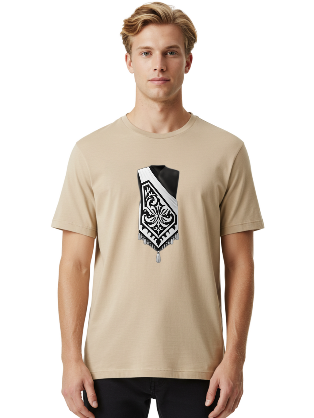 Black-And-White-Shawl Men'S Graphic Tee, 100% Cotton, Comfortable Casual Summer Wear, Machine Washable, Vintage Camera, Old Camera, Antique Camera, Black Camera, Classic Photography, Photography Equipment, Nostalgic Device, Film Camera, Bag175