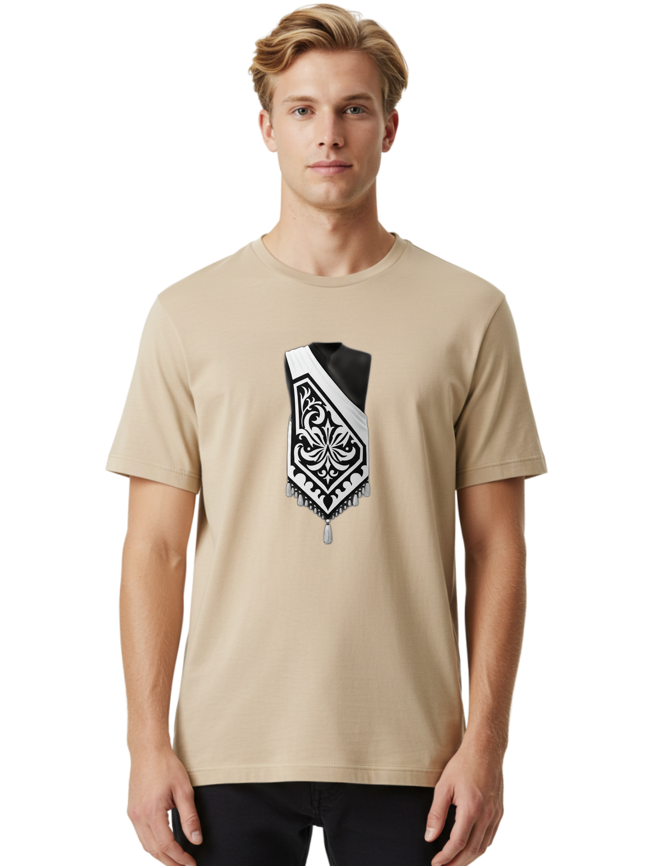 Black-And-White-Shawl Men'S Graphic Tee, 100% Cotton, Comfortable Casual Summer Wear, Machine Washable, Vintage Camera, Old Camera, Antique Camera, Black Camera, Classic Photography, Photography Equipment, Nostalgic Device, Film Camera, Bag175