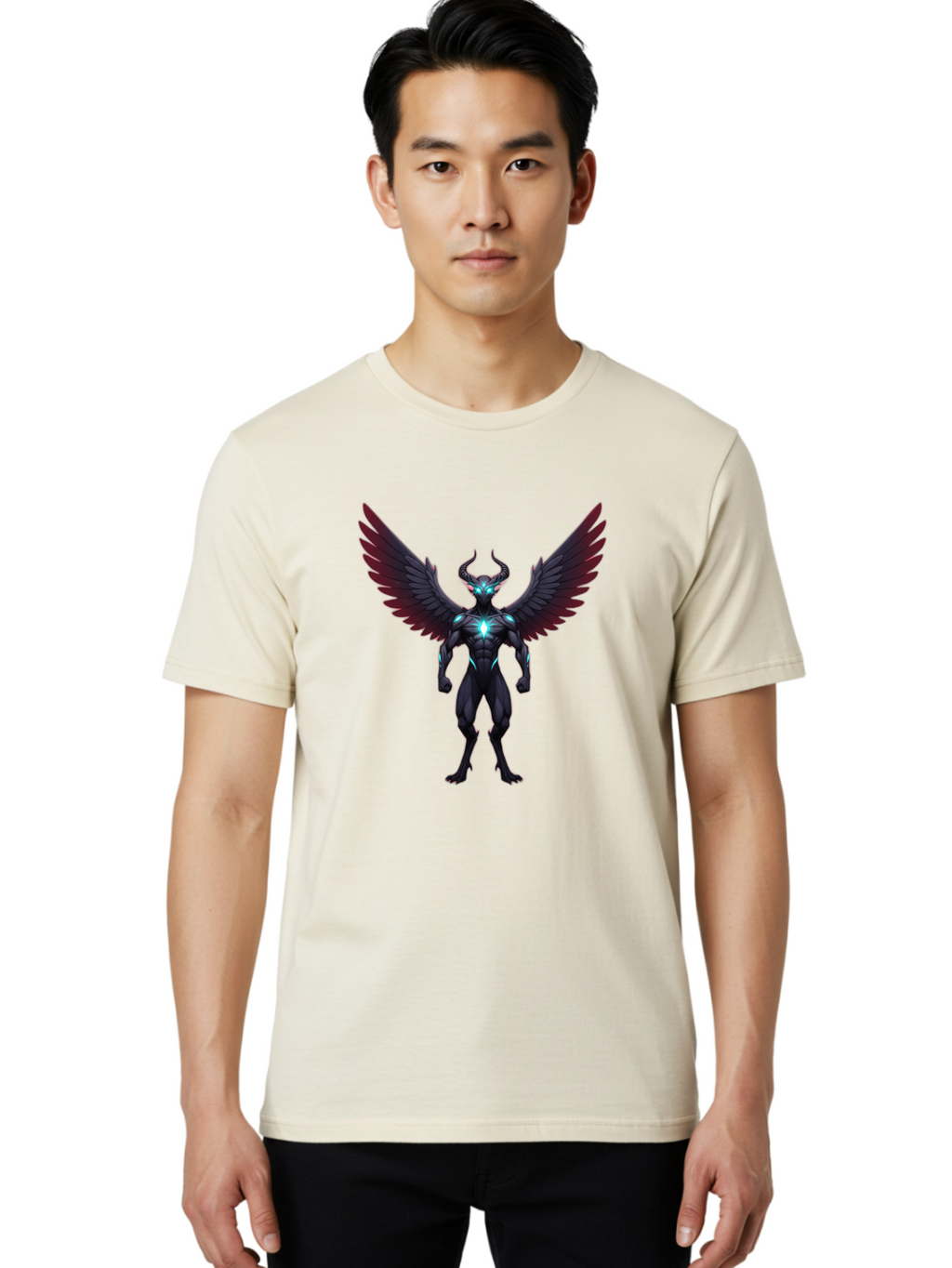 Black-Angel Men'S Graphic Tee, 100% Cotton, Comfortable Casual Summer Wear, Machine Washable, Vintage Camera, Old Camera, Antique Camera, Black Camera, Classic Photography, Photography Equipment, Nostalgic Device, Film Camera, Camera Art Bag176