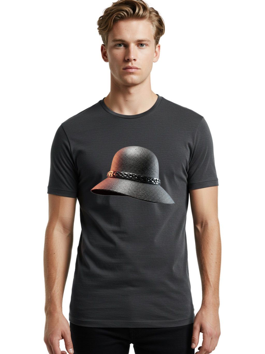 Black-Bucket-Hat Men'S Graphic Tee, 100% Cotton, Comfortable Casual Summer Wear, Machine Washable, Vintage Camera, Old Camera, Antique Camera, Black Camera, Classic Photography, Photography Equipment, Nostalgic Device, Film Camera, Camera Art Bag178