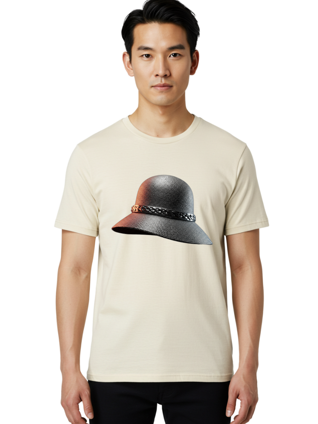 Black-Bucket-Hat Men'S Graphic Tee, 100% Cotton, Comfortable Casual Summer Wear, Machine Washable, Vintage Camera, Old Camera, Antique Camera, Black Camera, Classic Photography, Photography Equipment, Nostalgic Device, Film Camera, Camera Art Bag178