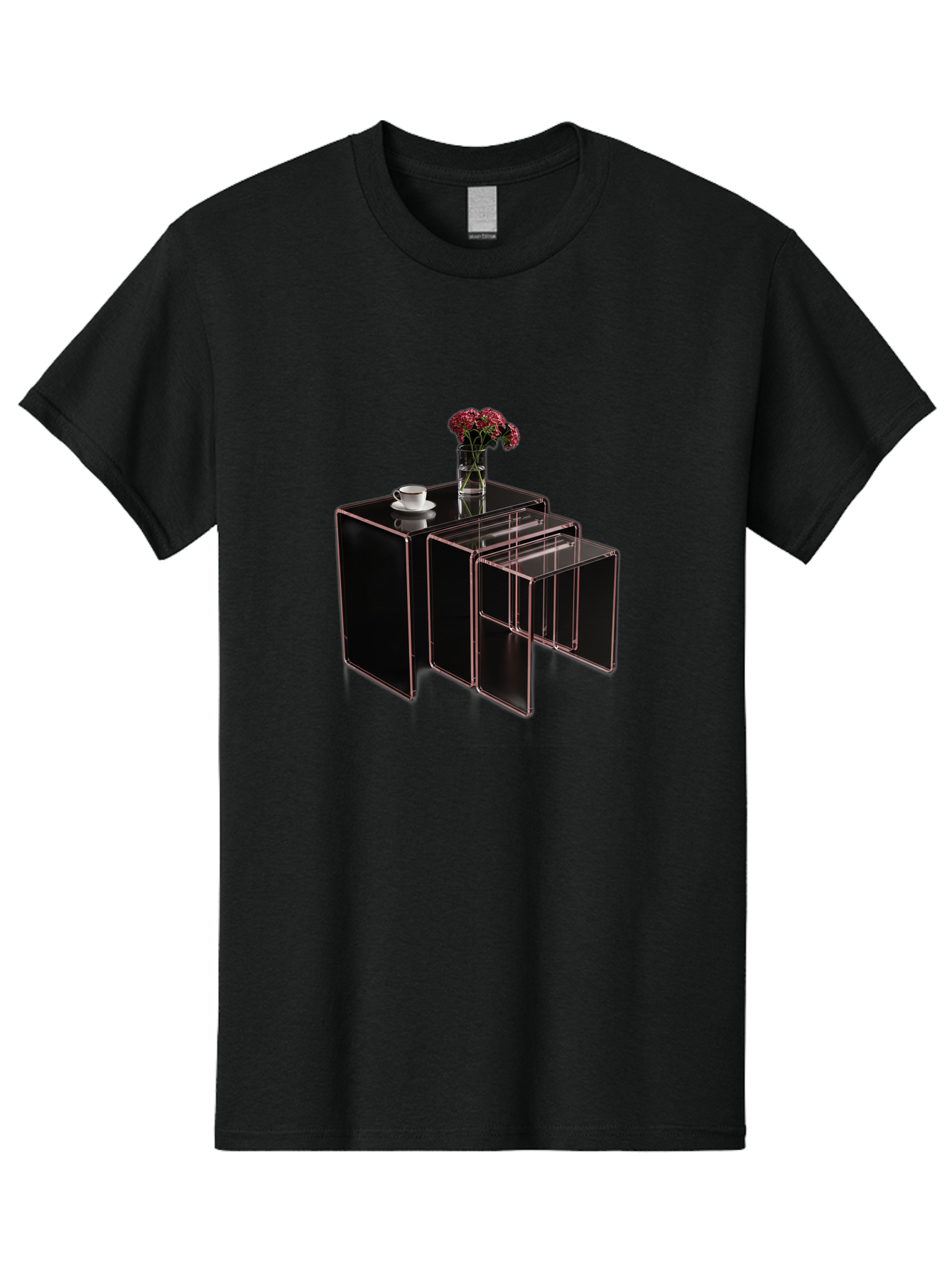 Black-Cabinet-With-Drawer Men'S Graphic Tee, 100% Cotton, Comfortable Casual Summer Wear, Machine Washable, Vintage Camera, Old Camera, Antique Camera, Black Camera, Classic Photography, Photography Equipment, Nostalgic Device, Film Camera, Bag179