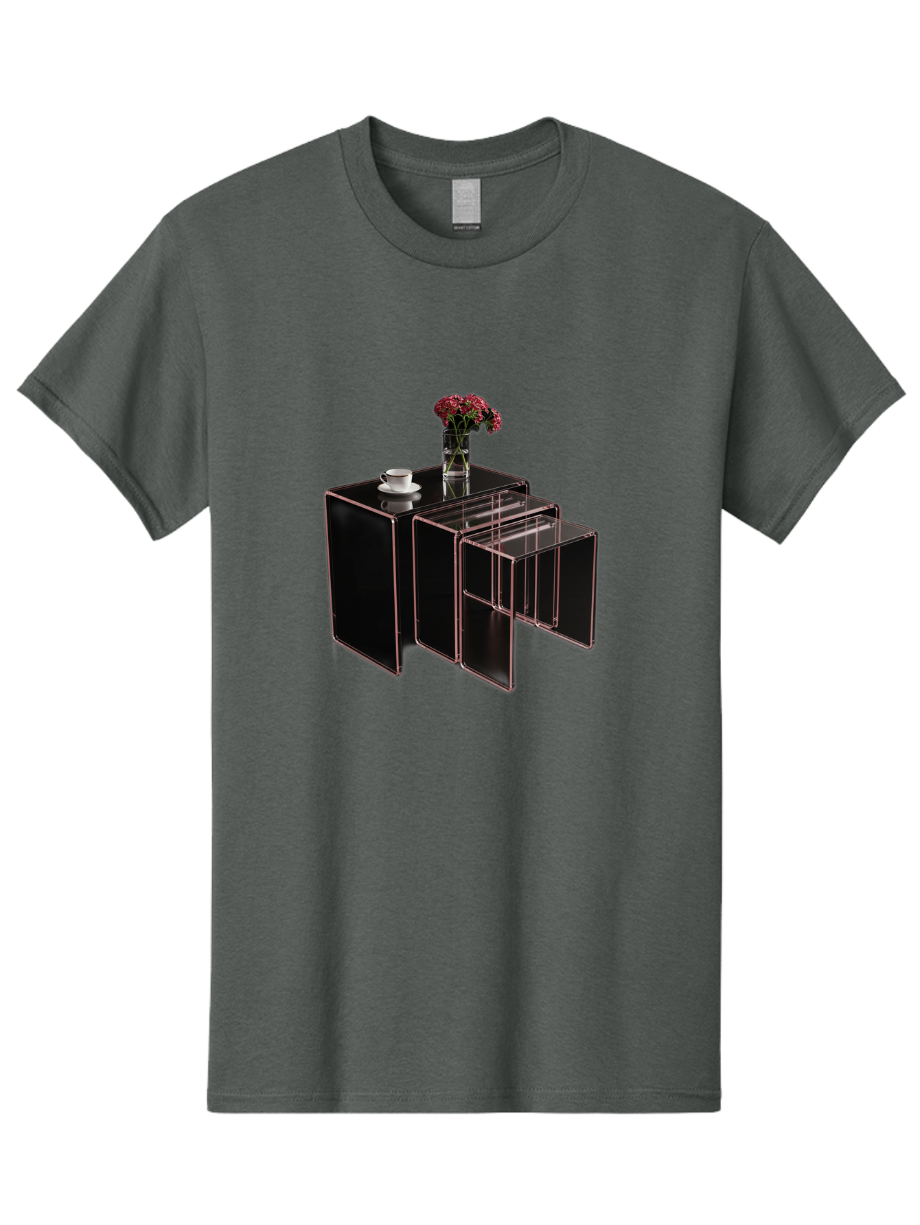 Black-Cabinet-With-Drawer Men'S Graphic Tee, 100% Cotton, Comfortable Casual Summer Wear, Machine Washable, Vintage Camera, Old Camera, Antique Camera, Black Camera, Classic Photography, Photography Equipment, Nostalgic Device, Film Camera, Bag179