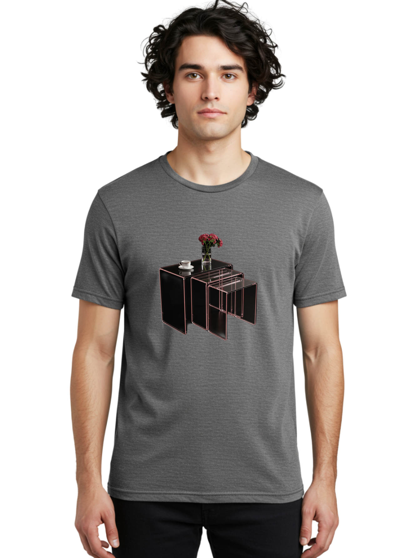 Black-Cabinet-With-Drawer Men'S Graphic Tee, 100% Cotton, Comfortable Casual Summer Wear, Machine Washable, Vintage Camera, Old Camera, Antique Camera, Black Camera, Classic Photography, Photography Equipment, Nostalgic Device, Film Camera, Bag179