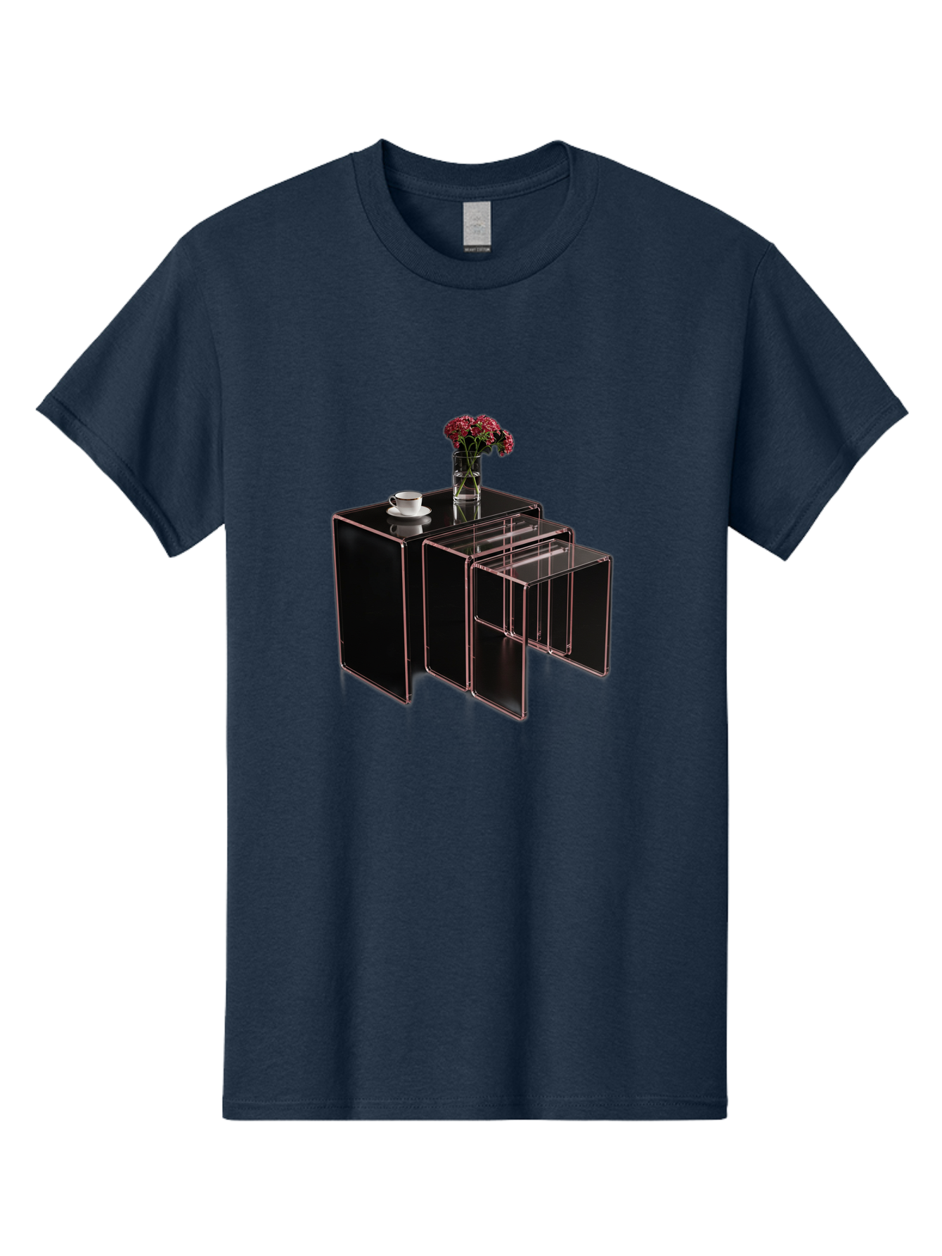 Black-Cabinet-With-Drawer Men'S Graphic Tee, 100% Cotton, Comfortable Casual Summer Wear, Machine Washable, Vintage Camera, Old Camera, Antique Camera, Black Camera, Classic Photography, Photography Equipment, Nostalgic Device, Film Camera, Bag179