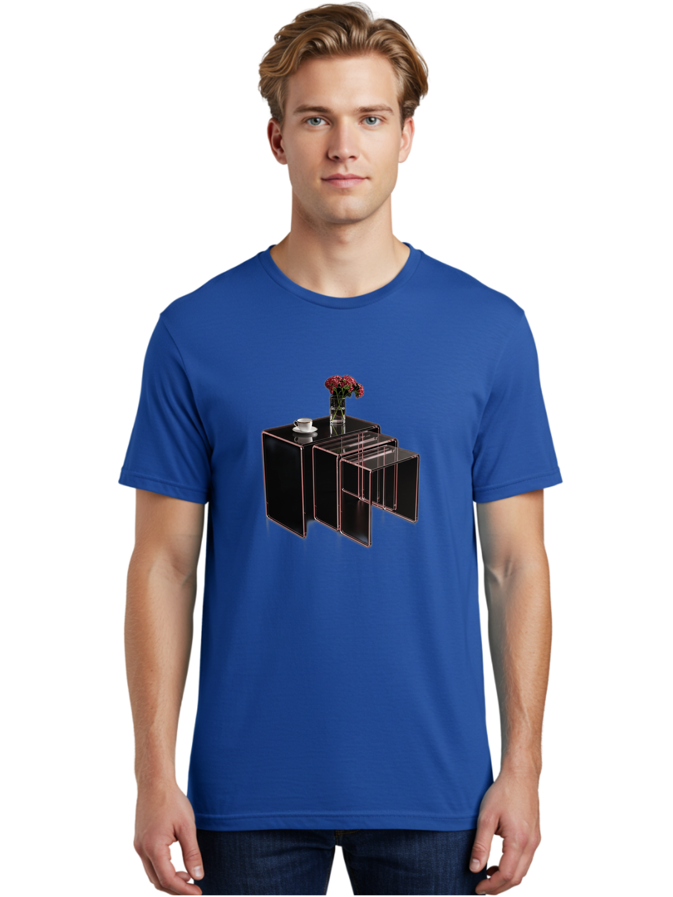 Black-Cabinet-With-Drawer Men'S Graphic Tee, 100% Cotton, Comfortable Casual Summer Wear, Machine Washable, Vintage Camera, Old Camera, Antique Camera, Black Camera, Classic Photography, Photography Equipment, Nostalgic Device, Film Camera, Bag179
