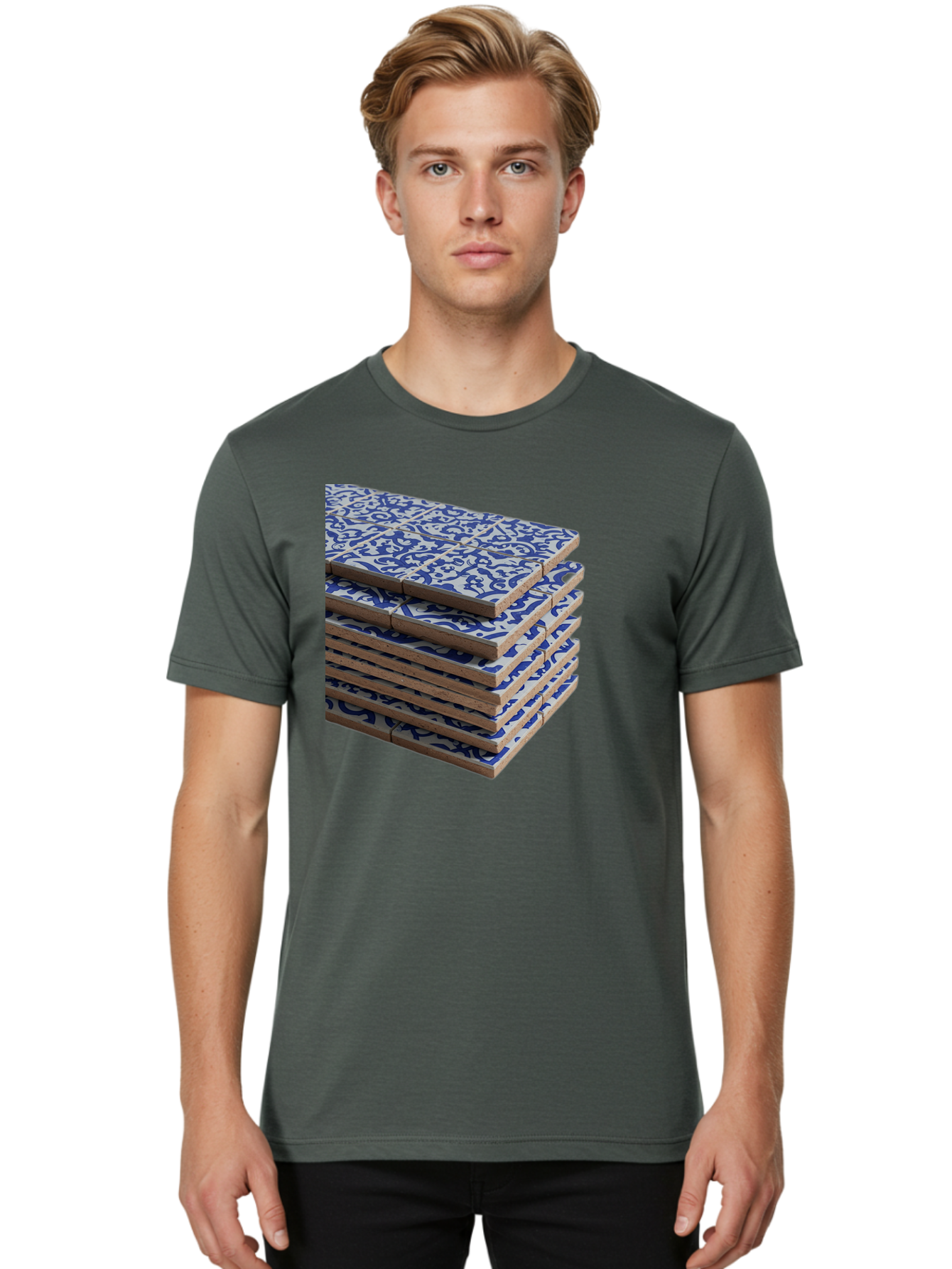 Blue-And-White-Coasters Men'S Graphic Tee, 100% Cotton, Comfortable Casual Summer Wear, Machine Washable, Vintage Camera, Old Camera, Antique Camera, Black Camera, Classic Photography, Photography Equipment, Nostalgic Device, Film Camera, Bag185