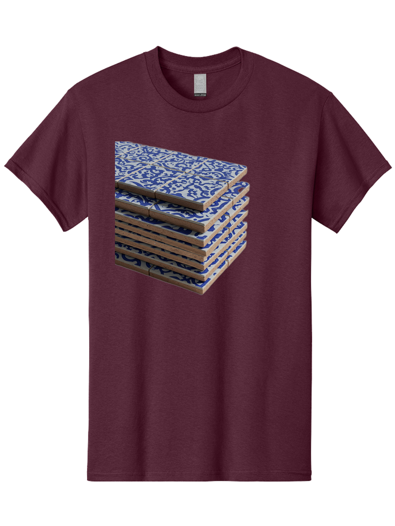 Blue-And-White-Coasters Men'S Graphic Tee, 100% Cotton, Comfortable Casual Summer Wear, Machine Washable, Vintage Camera, Old Camera, Antique Camera, Black Camera, Classic Photography, Photography Equipment, Nostalgic Device, Film Camera, Bag185