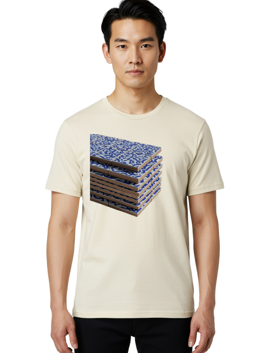 Blue-And-White-Coasters Men'S Graphic Tee, 100% Cotton, Comfortable Casual Summer Wear, Machine Washable, Vintage Camera, Old Camera, Antique Camera, Black Camera, Classic Photography, Photography Equipment, Nostalgic Device, Film Camera, Bag185