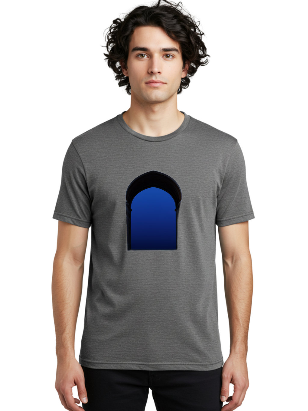 Blue-Arch Men'S Graphic Tee, 100% Cotton, Comfortable Casual Summer Wear, Machine Washable, Vintage Camera, Old Camera, Antique Camera, Black Camera, Classic Photography, Photography Equipment, Nostalgic Device, Film Camera, Camera Art Bag186