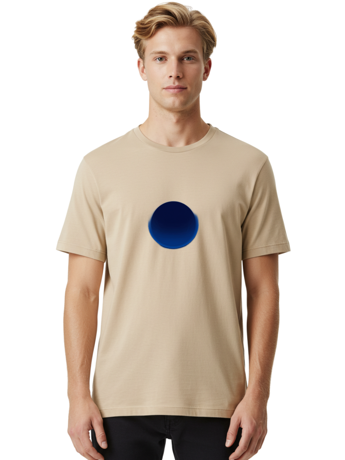 Blue-Circle-1 Men'S Graphic Tee, 100% Cotton, Comfortable Casual Summer Wear, Machine Washable, Vintage Camera, Old Camera, Antique Camera, Black Camera, Classic Photography, Photography Equipment, Nostalgic Device, Film Camera, Camera Art Bag187