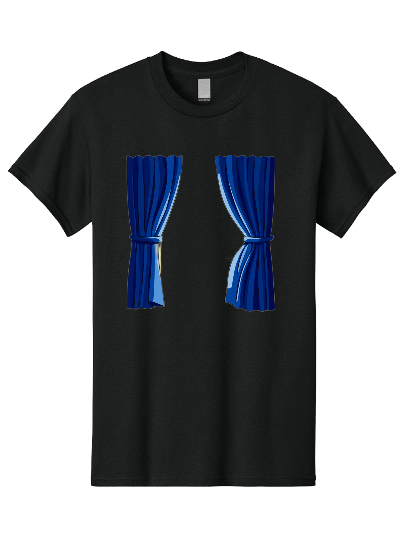 Blue-Curtains Men'S Graphic Tee, 100% Cotton, Comfortable Casual Summer Wear, Machine Washable, Vintage Camera, Old Camera, Antique Camera, Black Camera, Classic Photography, Photography Equipment, Nostalgic Device, Film Camera, Camera Art Bag190