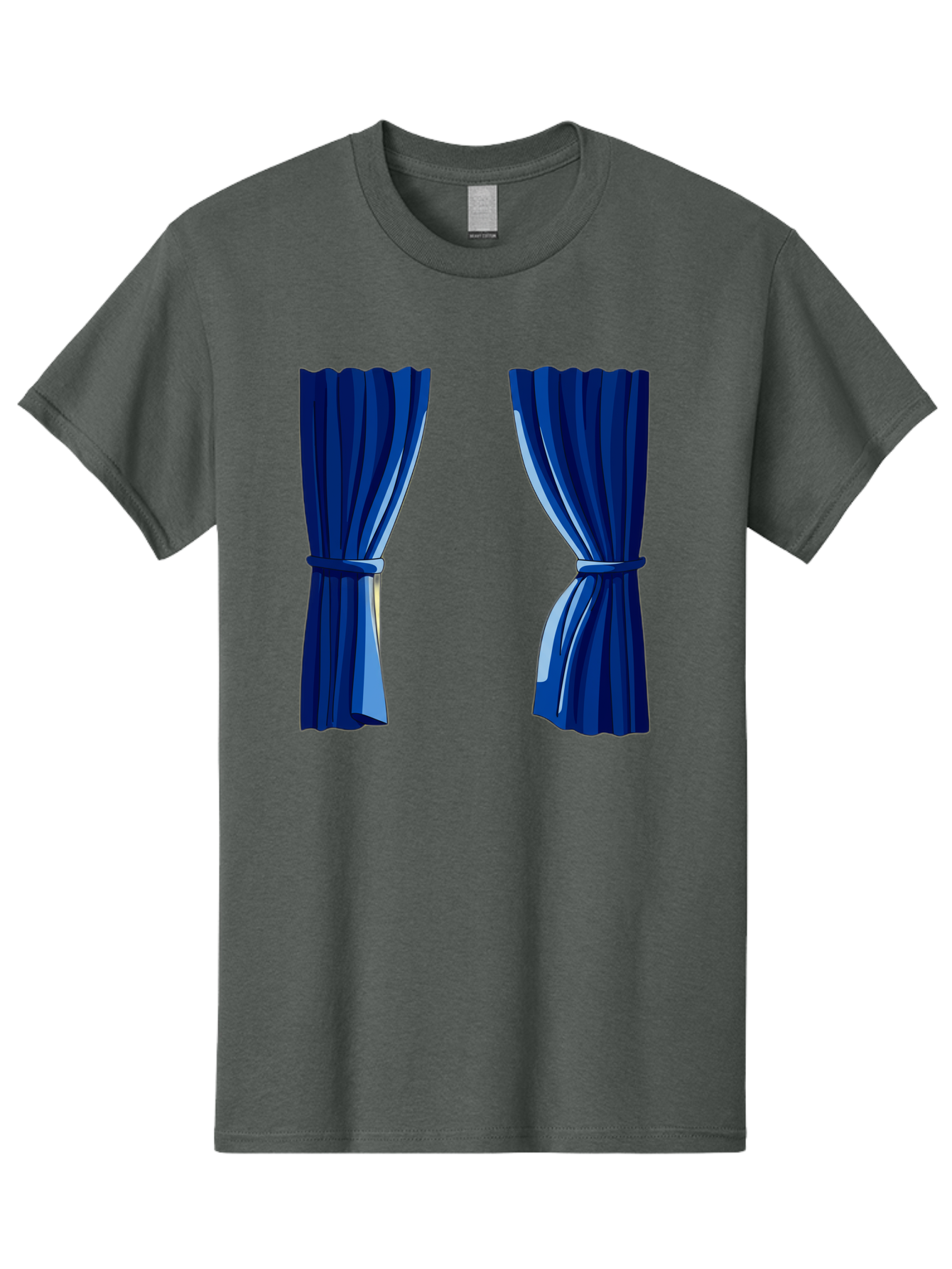 Blue-Curtains Men'S Graphic Tee, 100% Cotton, Comfortable Casual Summer Wear, Machine Washable, Vintage Camera, Old Camera, Antique Camera, Black Camera, Classic Photography, Photography Equipment, Nostalgic Device, Film Camera, Camera Art Bag190