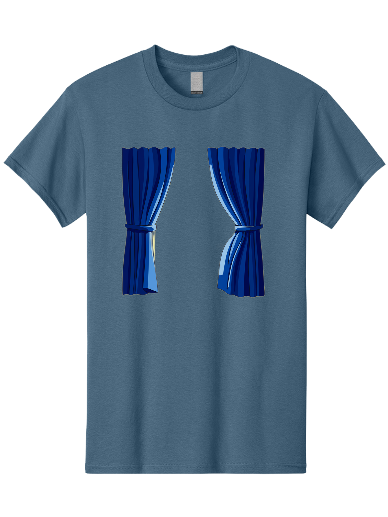 Blue-Curtains Men'S Graphic Tee, 100% Cotton, Comfortable Casual Summer Wear, Machine Washable, Vintage Camera, Old Camera, Antique Camera, Black Camera, Classic Photography, Photography Equipment, Nostalgic Device, Film Camera, Camera Art Bag190