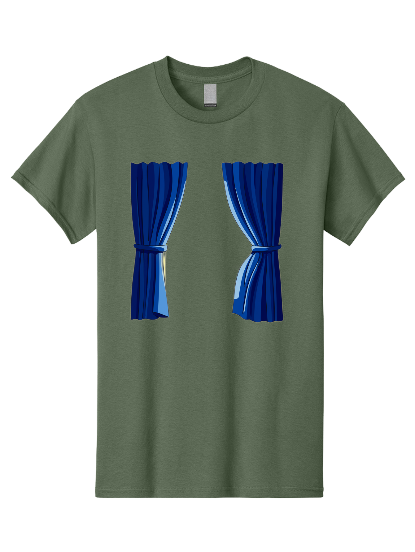Blue-Curtains Men'S Graphic Tee, 100% Cotton, Comfortable Casual Summer Wear, Machine Washable, Vintage Camera, Old Camera, Antique Camera, Black Camera, Classic Photography, Photography Equipment, Nostalgic Device, Film Camera, Camera Art Bag190