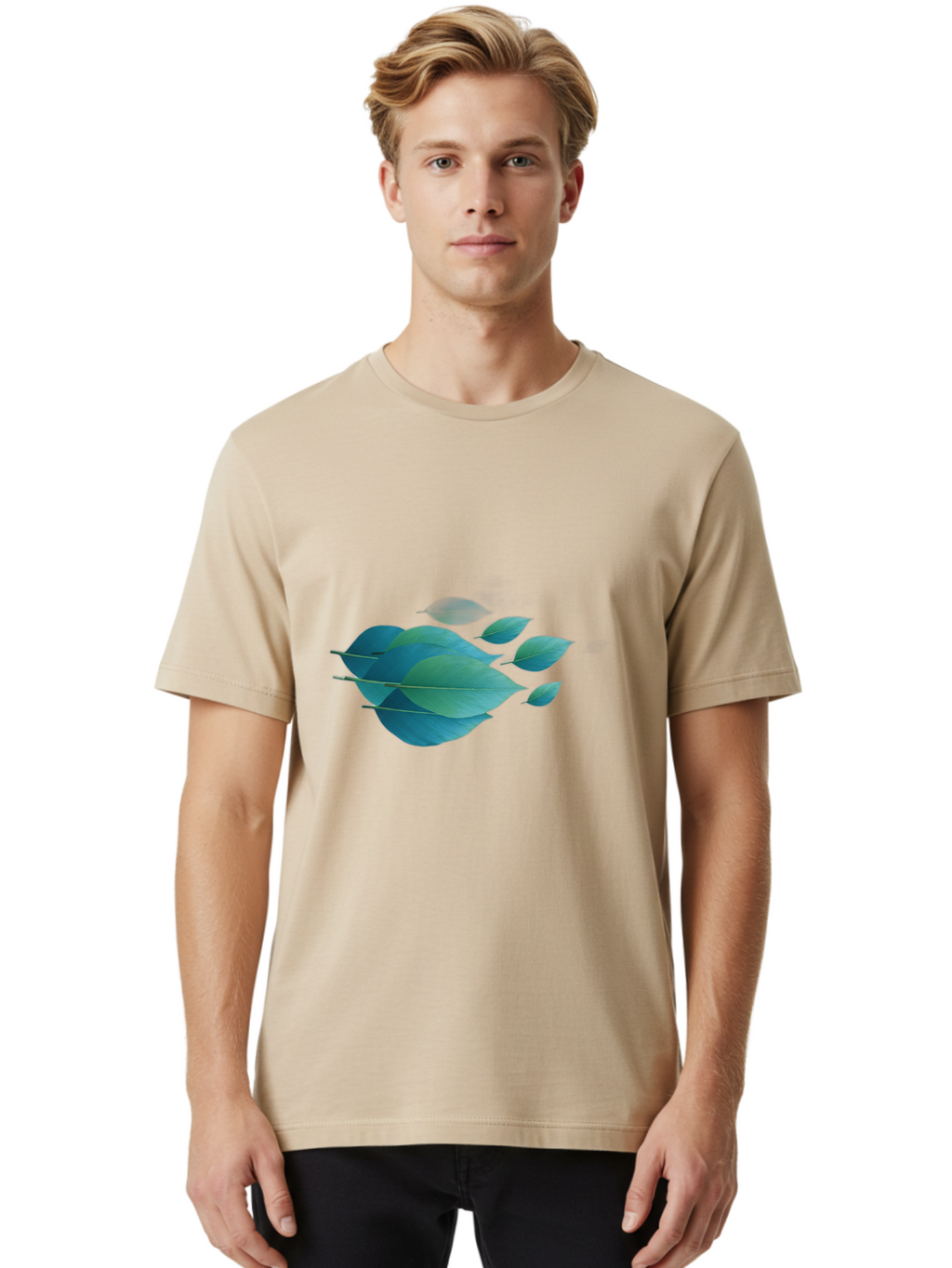 Blue-Leaves Men'S Graphic Tee, 100% Cotton, Comfortable Casual Summer Wear, Machine Washable, Vintage Camera, Old Camera, Antique Camera, Black Camera, Classic Photography, Photography Equipment, Nostalgic Device, Film Camera, Camera Art Bag195