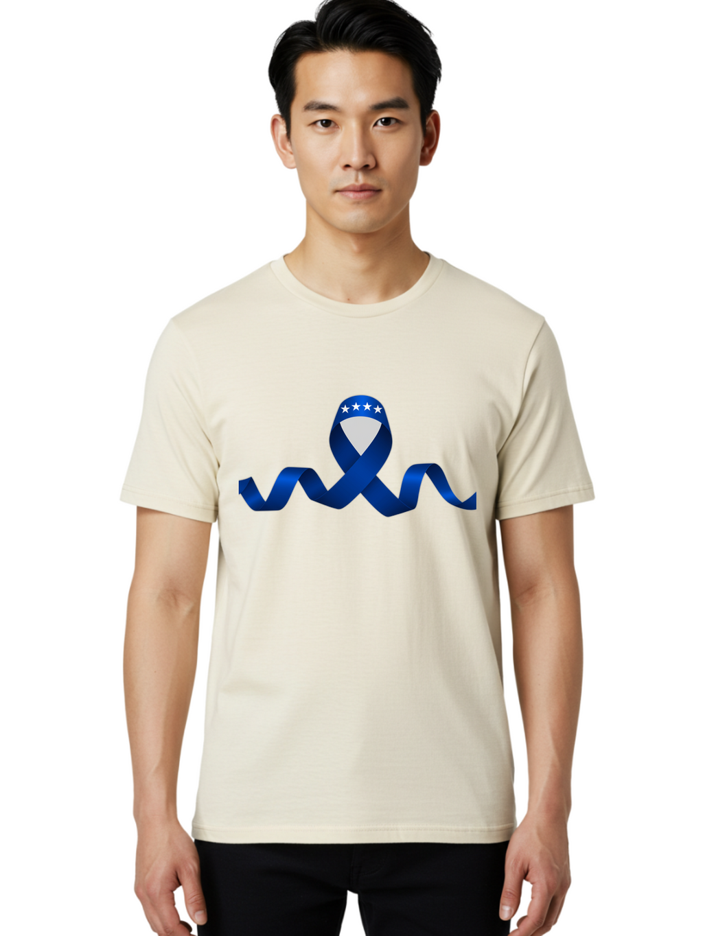 Blue-Ribbon-With-4-Stars Men'S Graphic Tee, 100% Cotton, Comfortable Casual Summer Wear, Machine Washable, Vintage Camera, Old Camera, Antique Camera, Black Camera, Classic Photography, Photography Equipment, Nostalgic Device, Film Camera, Bag201