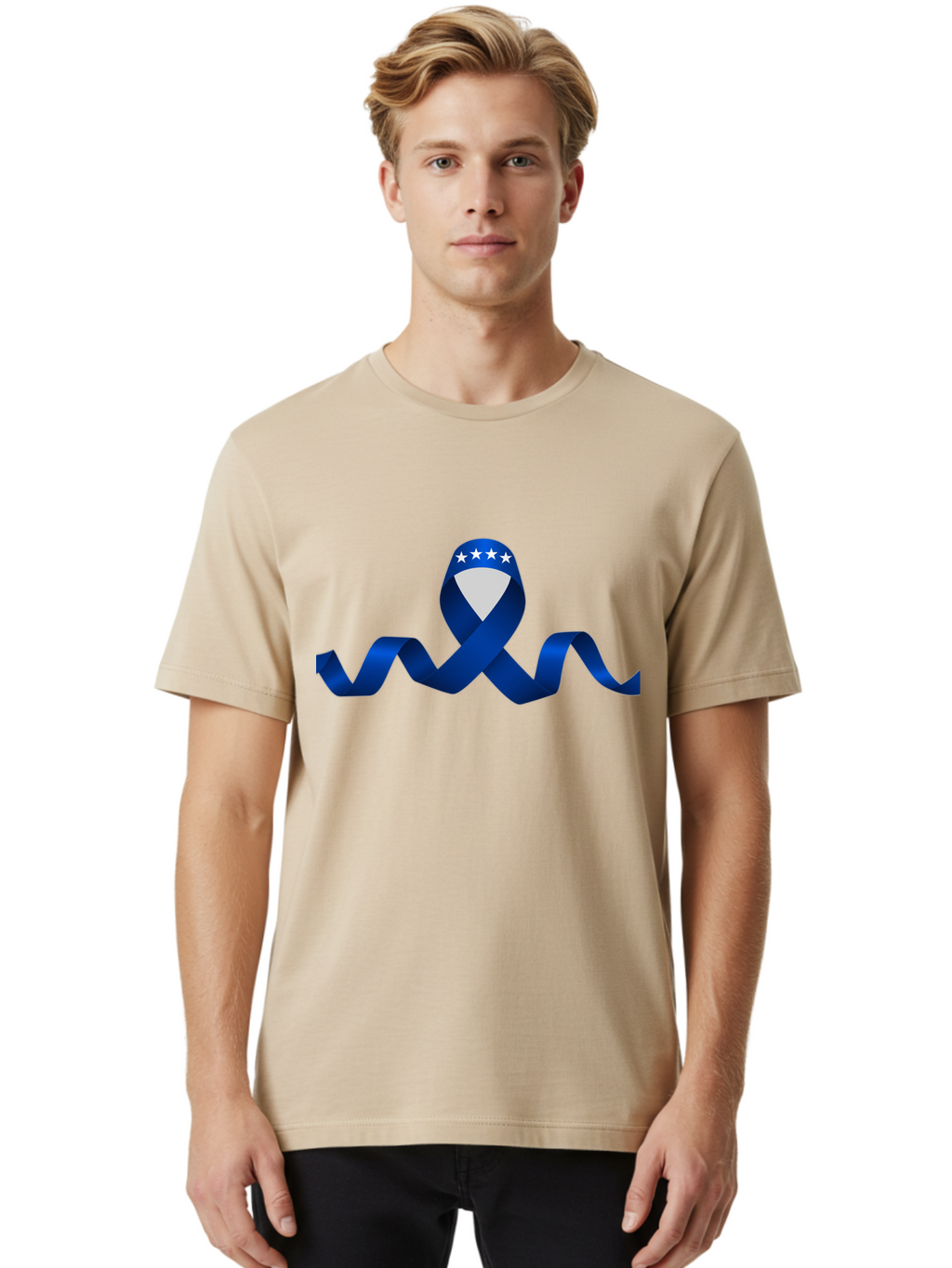 Blue-Ribbon-With-4-Stars Men'S Graphic Tee, 100% Cotton, Comfortable Casual Summer Wear, Machine Washable, Vintage Camera, Old Camera, Antique Camera, Black Camera, Classic Photography, Photography Equipment, Nostalgic Device, Film Camera, Bag201