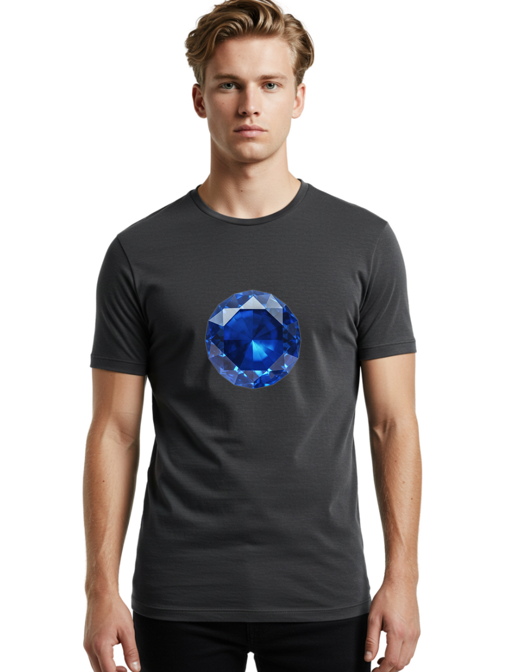 Blue-Sapphire Men'S Graphic Tee, 100% Cotton, Comfortable Casual Summer Wear, Machine Washable, Vintage Camera, Old Camera, Antique Camera, Black Camera, Classic Photography, Photography Equipment, Nostalgic Device, Film Camera, Camera Art Bag202