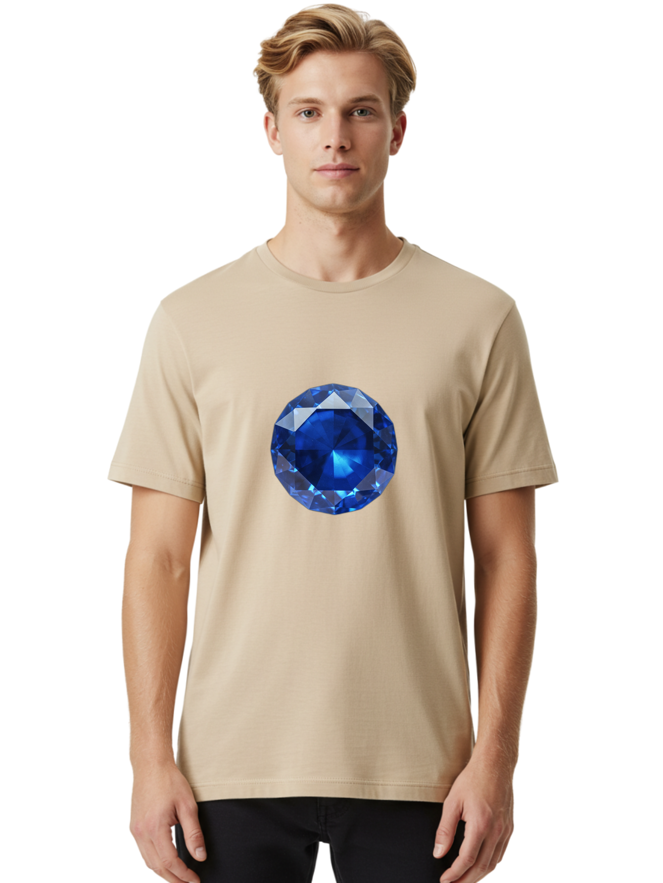 Blue-Sapphire Men'S Graphic Tee, 100% Cotton, Comfortable Casual Summer Wear, Machine Washable, Vintage Camera, Old Camera, Antique Camera, Black Camera, Classic Photography, Photography Equipment, Nostalgic Device, Film Camera, Camera Art Bag202