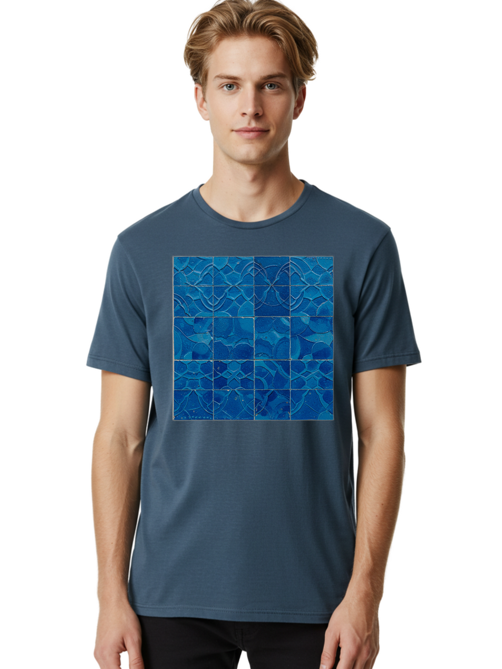 Blue-Tiles Men'S Graphic Tee, 100% Cotton, Comfortable Casual Summer Wear, Machine Washable, Vintage Camera, Old Camera, Antique Camera, Black Camera, Classic Photography, Photography Equipment, Nostalgic Device, Film Camera, Camera Art Bag206