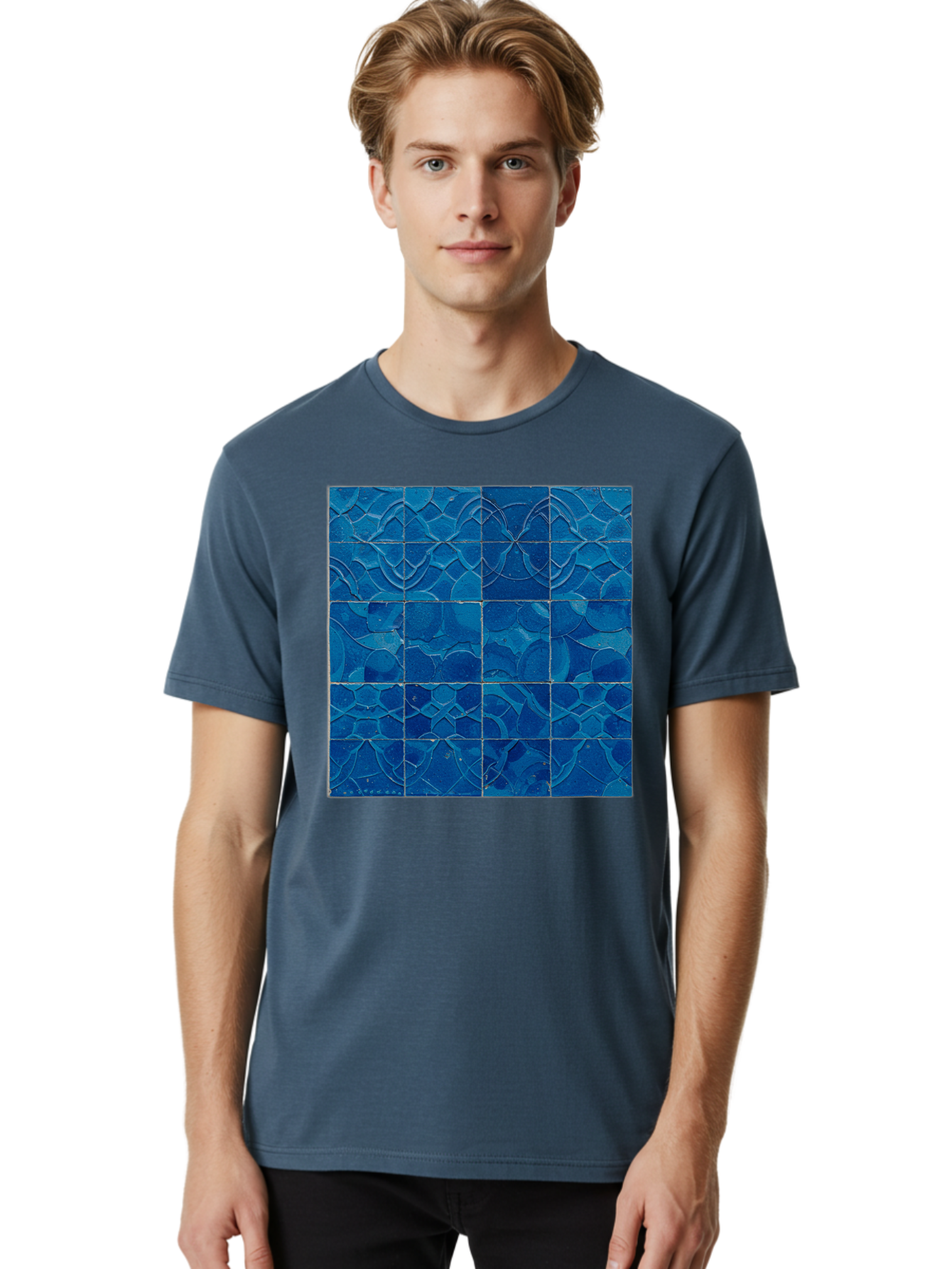 Blue-Tiles Men'S Graphic Tee, 100% Cotton, Comfortable Casual Summer Wear, Machine Washable, Vintage Camera, Old Camera, Antique Camera, Black Camera, Classic Photography, Photography Equipment, Nostalgic Device, Film Camera, Camera Art Bag206