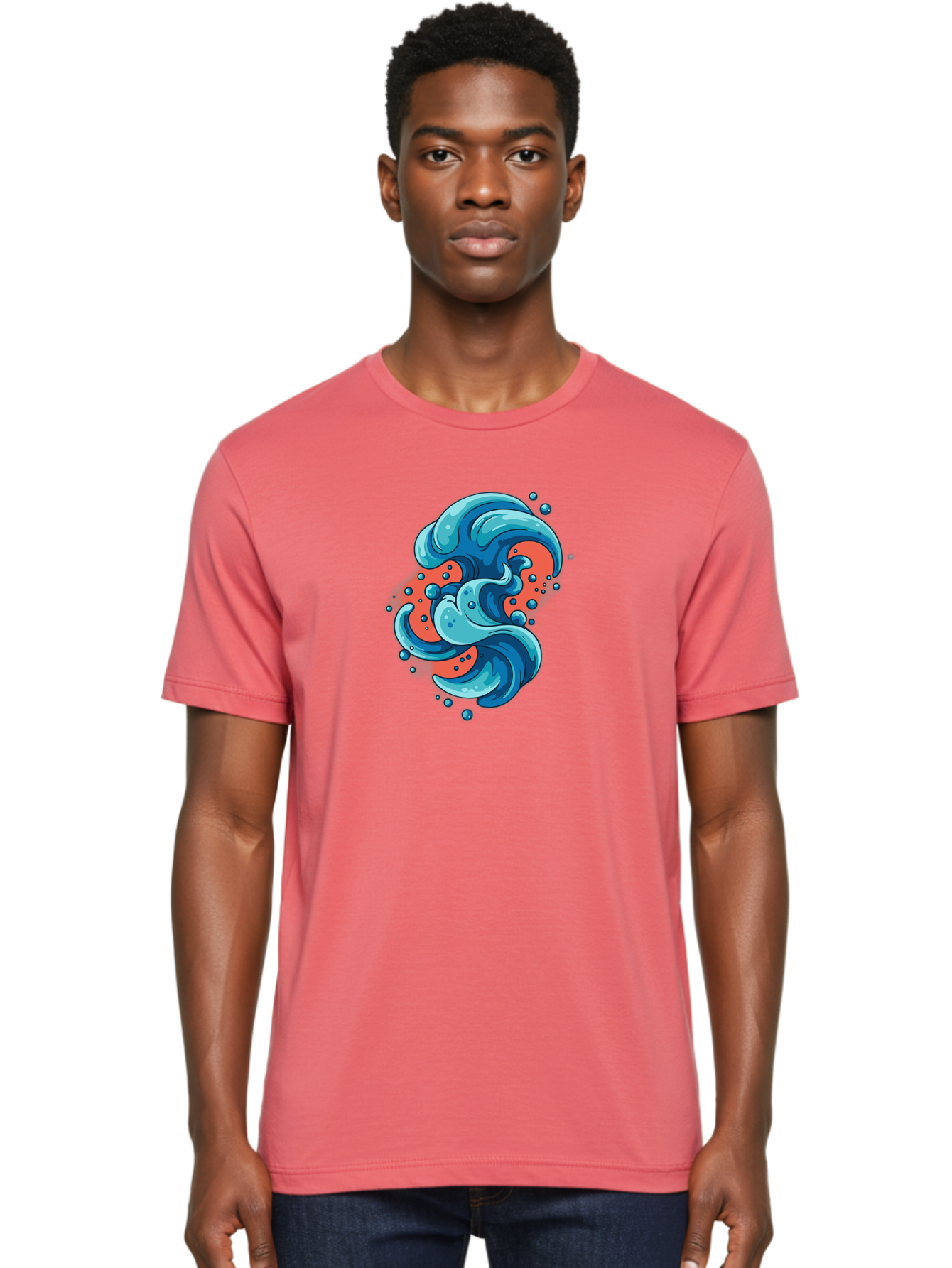 Blue-Wave Men'S Graphic Tee, 100% Cotton, Comfortable Casual Summer Wear, Machine Washable, Vintage Camera, Old Camera, Antique Camera, Black Camera, Classic Photography, Photography Equipment, Nostalgic Device, Film Camera, Camera Art Bag207
