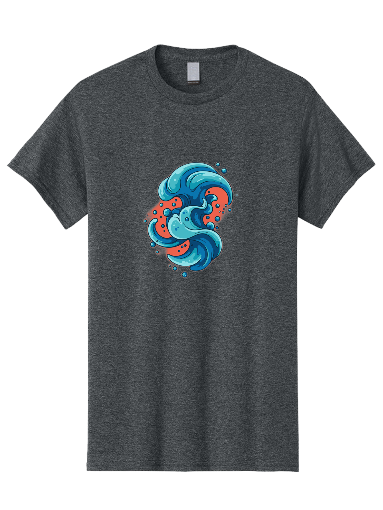 Blue-Wave Men'S Graphic Tee, 100% Cotton, Comfortable Casual Summer Wear, Machine Washable, Vintage Camera, Old Camera, Antique Camera, Black Camera, Classic Photography, Photography Equipment, Nostalgic Device, Film Camera, Camera Art Bag207