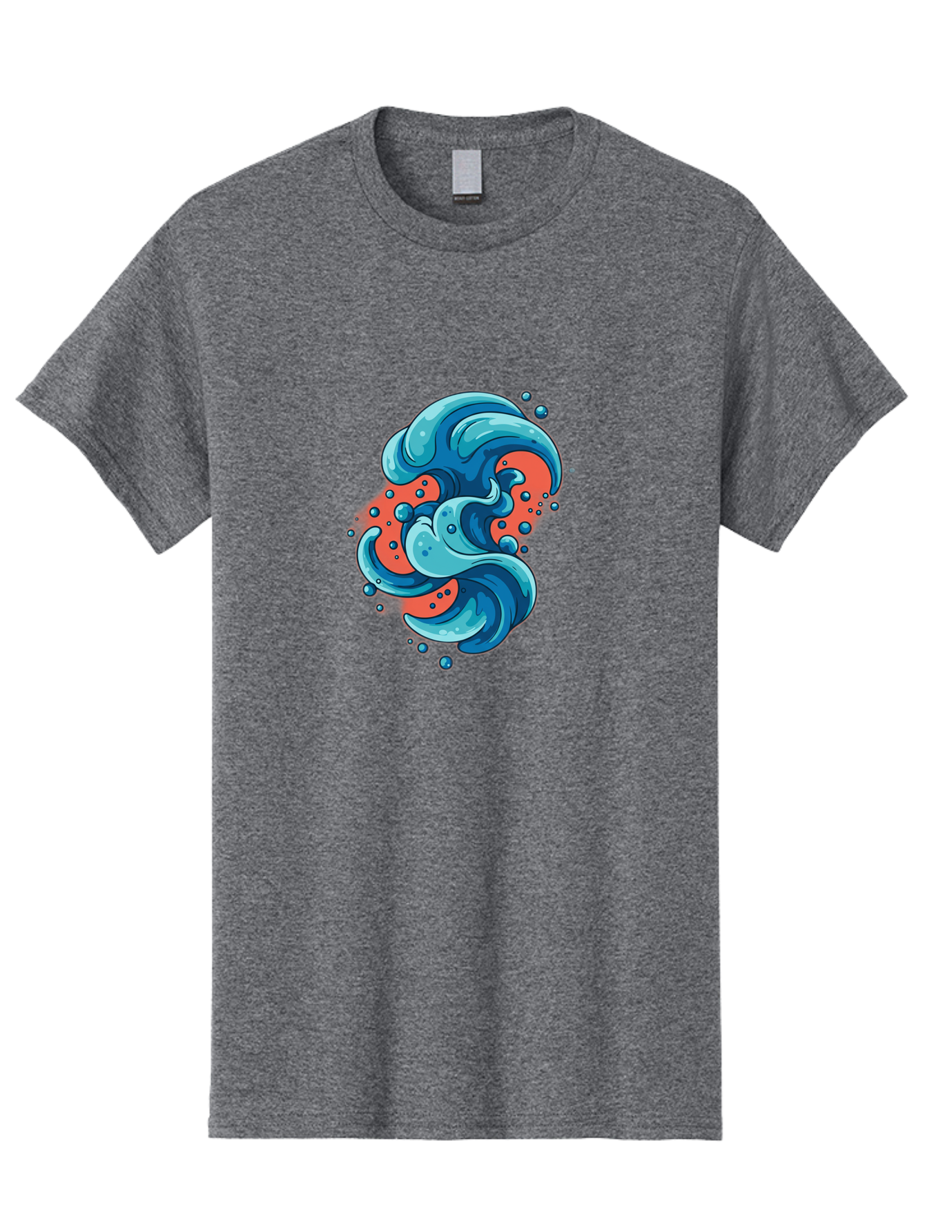 Blue-Wave Men'S Graphic Tee, 100% Cotton, Comfortable Casual Summer Wear, Machine Washable, Vintage Camera, Old Camera, Antique Camera, Black Camera, Classic Photography, Photography Equipment, Nostalgic Device, Film Camera, Camera Art Bag207