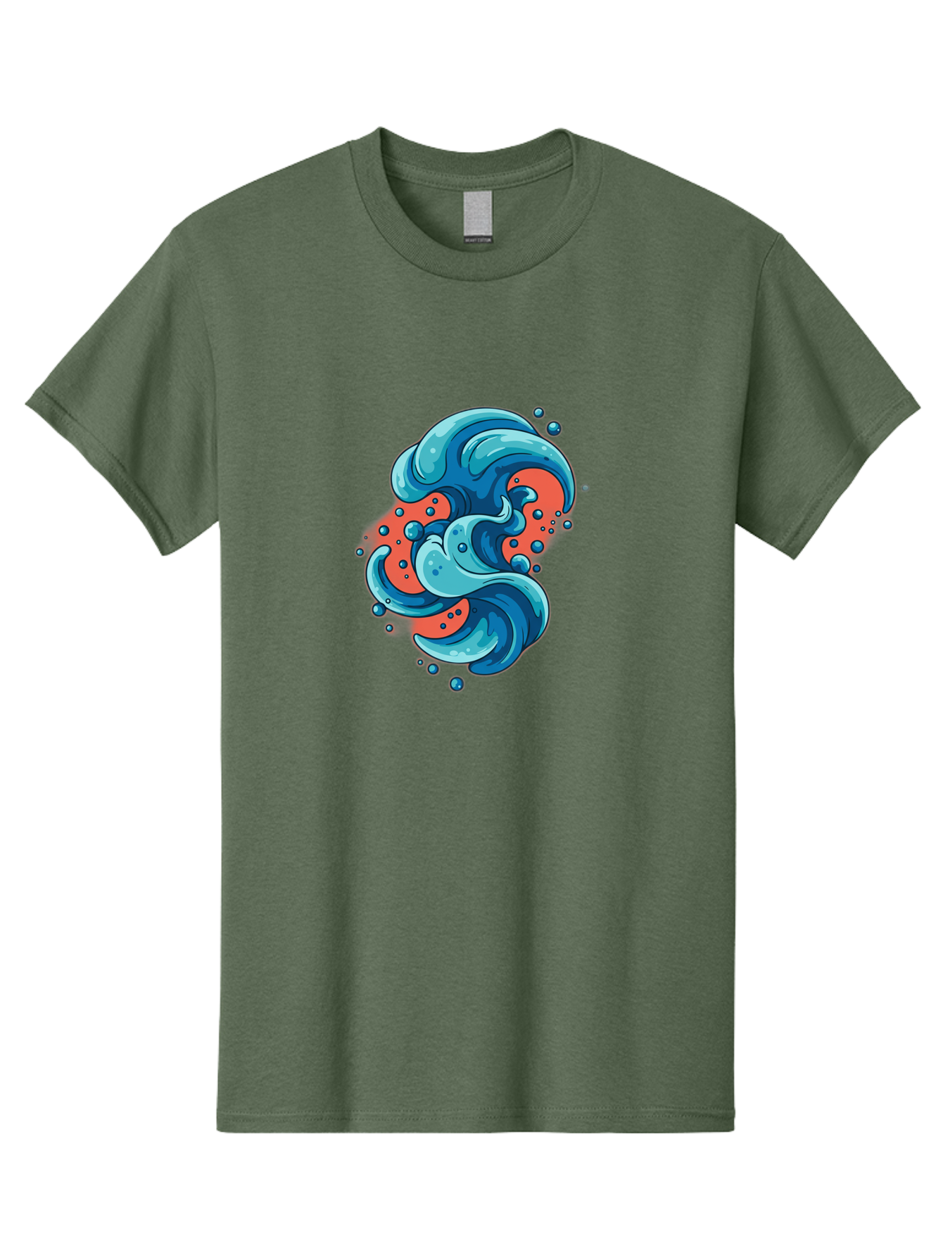 Blue-Wave Men'S Graphic Tee, 100% Cotton, Comfortable Casual Summer Wear, Machine Washable, Vintage Camera, Old Camera, Antique Camera, Black Camera, Classic Photography, Photography Equipment, Nostalgic Device, Film Camera, Camera Art Bag207