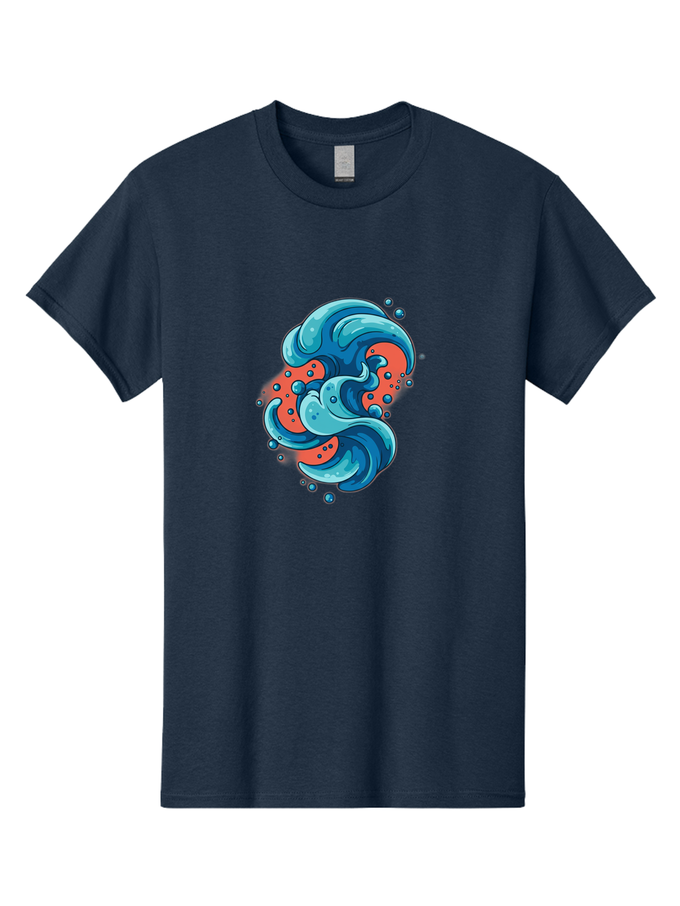 Blue-Wave Men'S Graphic Tee, 100% Cotton, Comfortable Casual Summer Wear, Machine Washable, Vintage Camera, Old Camera, Antique Camera, Black Camera, Classic Photography, Photography Equipment, Nostalgic Device, Film Camera, Camera Art Bag207