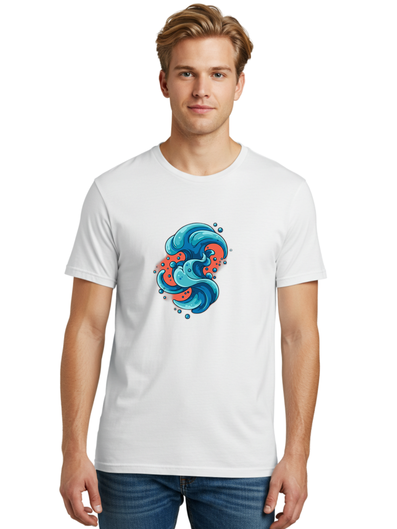 Blue-Wave Men'S Graphic Tee, 100% Cotton, Comfortable Casual Summer Wear, Machine Washable, Vintage Camera, Old Camera, Antique Camera, Black Camera, Classic Photography, Photography Equipment, Nostalgic Device, Film Camera, Camera Art Bag207