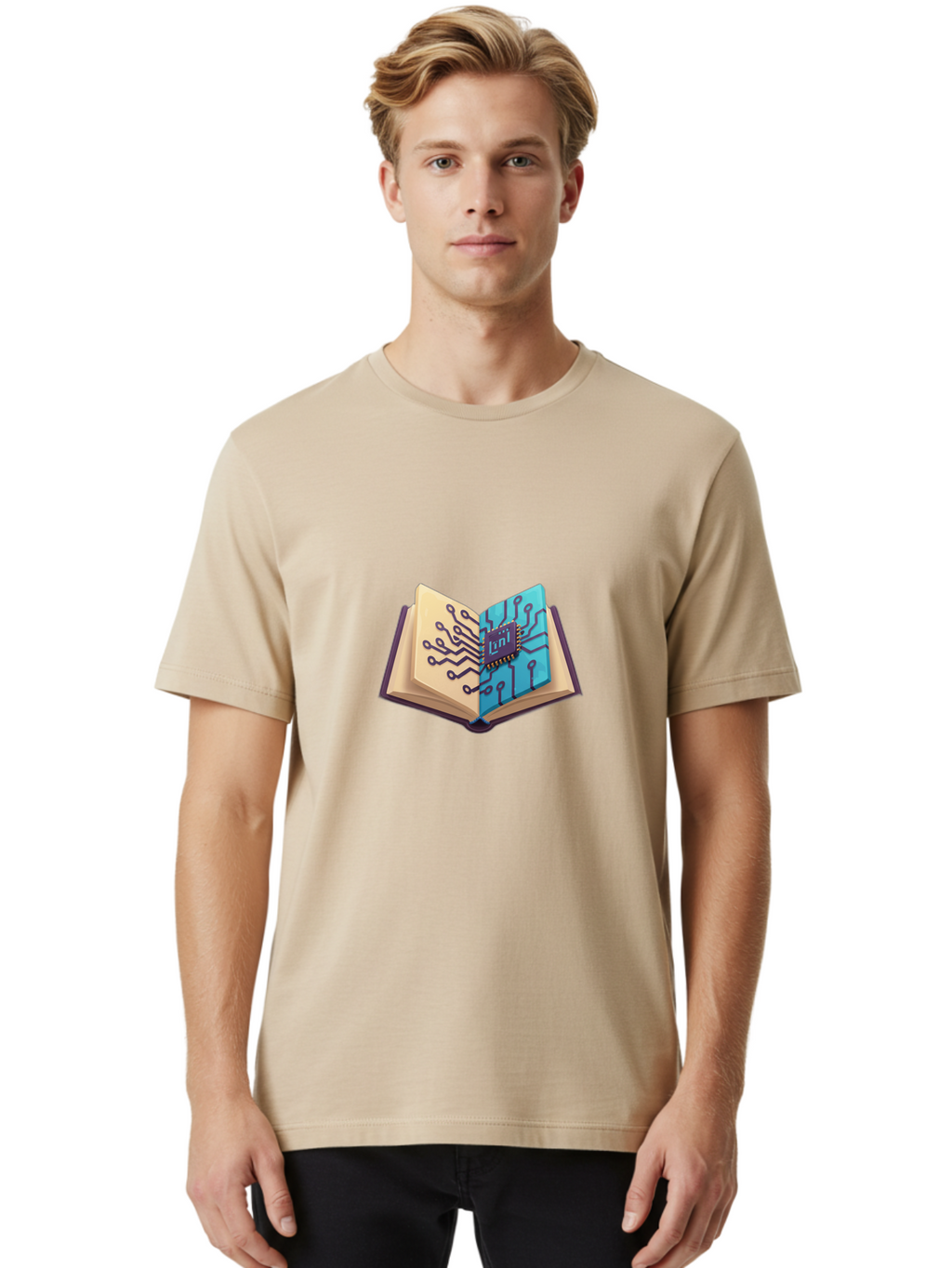 Bni-Microchip-Book Men'S Graphic Tee, 100% Cotton, Comfortable Casual Summer Wear, Machine Washable, Vintage Camera, Old Camera, Antique Camera, Black Camera, Classic Photography, Photography Equipment, Nostalgic Device, Film Camera, Bag209