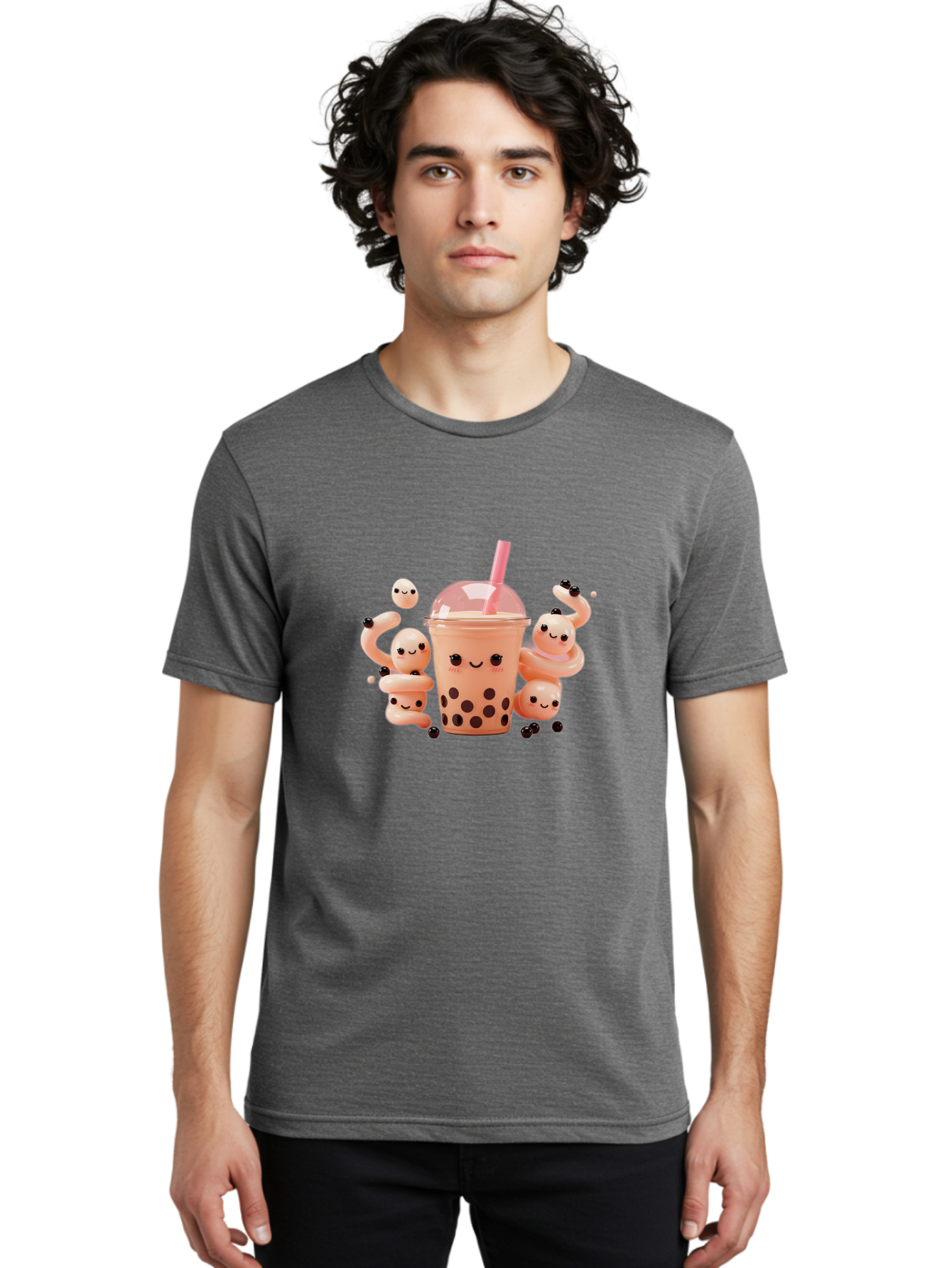 Boba-Tea Men'S Graphic Tee, 100% Cotton, Comfortable Casual Summer Wear, Machine Washable, Vintage Camera, Old Camera, Antique Camera, Black Camera, Classic Photography, Photography Equipment, Nostalgic Device, Film Camera, Camera Art Bag211