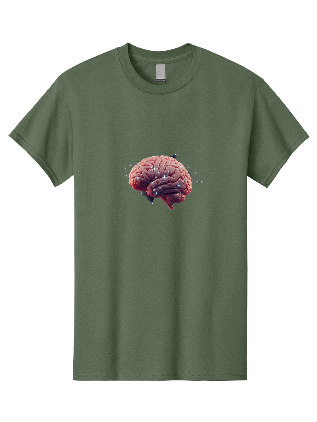 Brain-With-Electrodes Men'S Graphic Tee, 100% Cotton, Comfortable Casual Summer Wear, Machine Washable, Vintage Camera, Old Camera, Antique Camera, Black Camera, Classic Photography, Photography Equipment, Nostalgic Device, Film Camera, Bag214