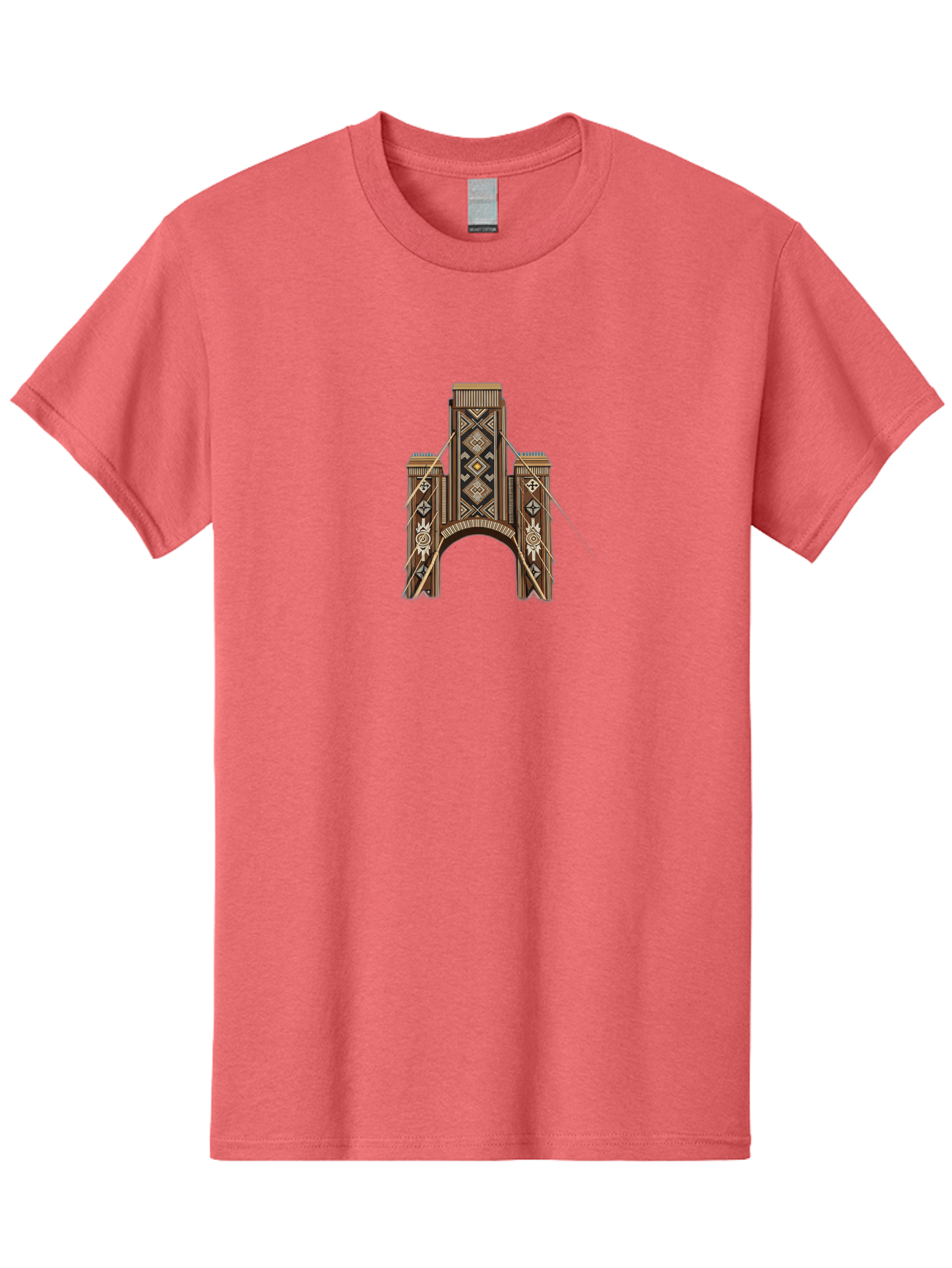 Brooklyn-Bridge Men'S Graphic Tee, 100% Cotton, Comfortable Casual Summer Wear, Machine Washable, Vintage Camera, Old Camera, Antique Camera, Black Camera, Classic Photography, Photography Equipment, Nostalgic Device, Film Camera, Camera Art Bag215