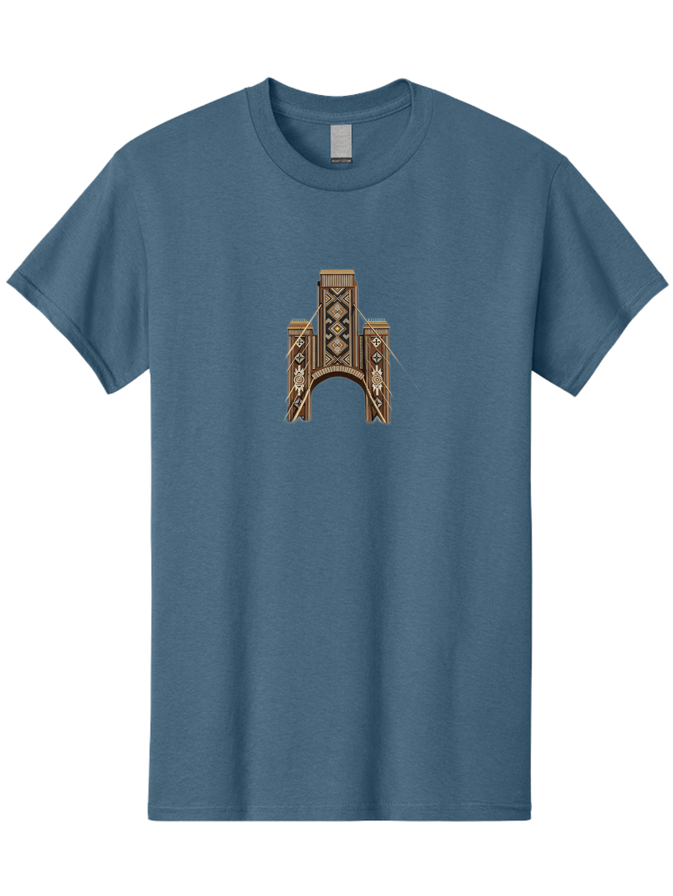Brooklyn-Bridge Men'S Graphic Tee, 100% Cotton, Comfortable Casual Summer Wear, Machine Washable, Vintage Camera, Old Camera, Antique Camera, Black Camera, Classic Photography, Photography Equipment, Nostalgic Device, Film Camera, Camera Art Bag215