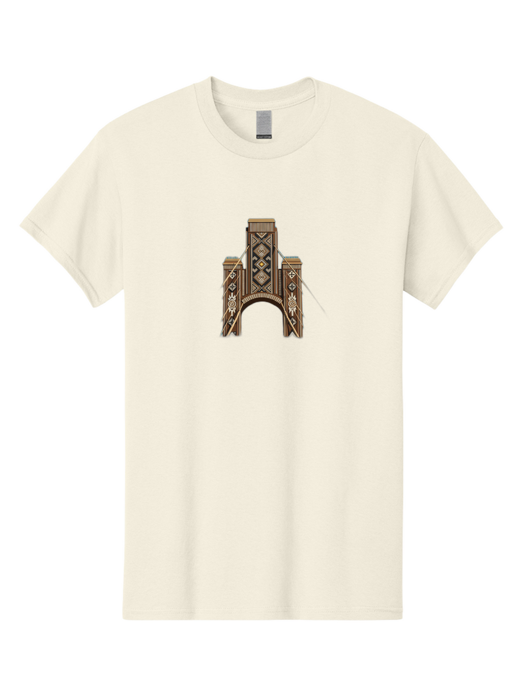 Brooklyn-Bridge Men'S Graphic Tee, 100% Cotton, Comfortable Casual Summer Wear, Machine Washable, Vintage Camera, Old Camera, Antique Camera, Black Camera, Classic Photography, Photography Equipment, Nostalgic Device, Film Camera, Camera Art Bag215