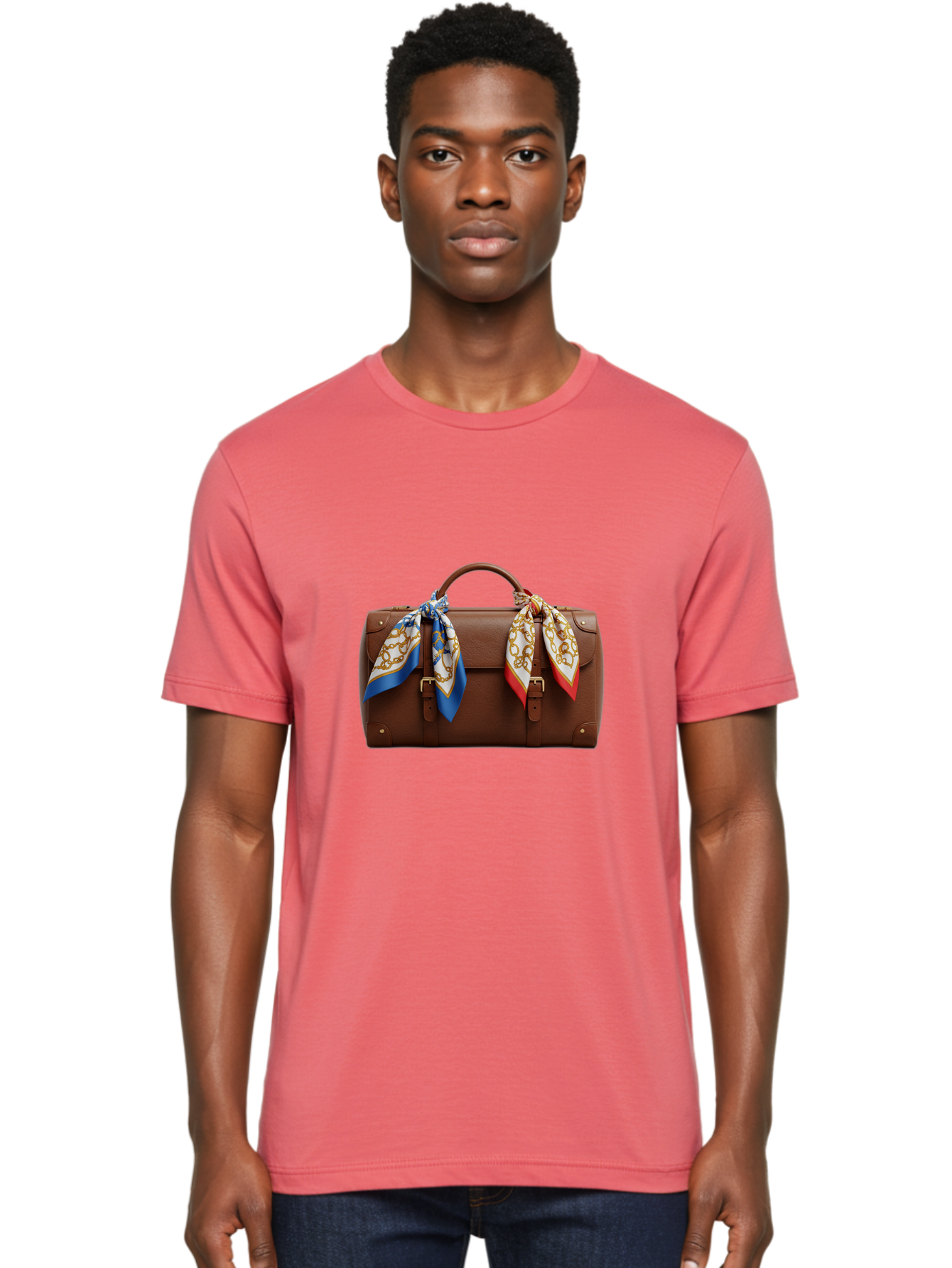 Brown-Leather-Handbag Men'S Graphic Tee, 100% Cotton, Comfortable Casual Summer Wear, Machine Washable, Vintage Camera, Old Camera, Antique Camera, Black Camera, Classic Photography, Photography Equipment, Nostalgic Device, Film Camera, Bag218